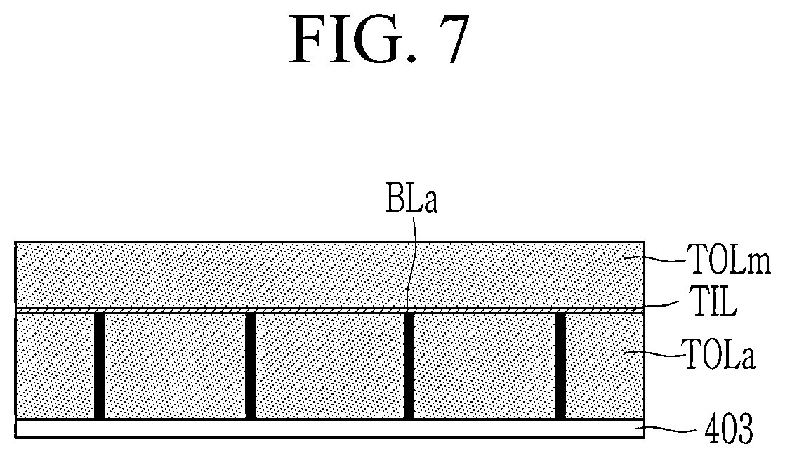 Patent US12610725 Figure 7 – Display device with light blocking patterns and manufacturing method thereof