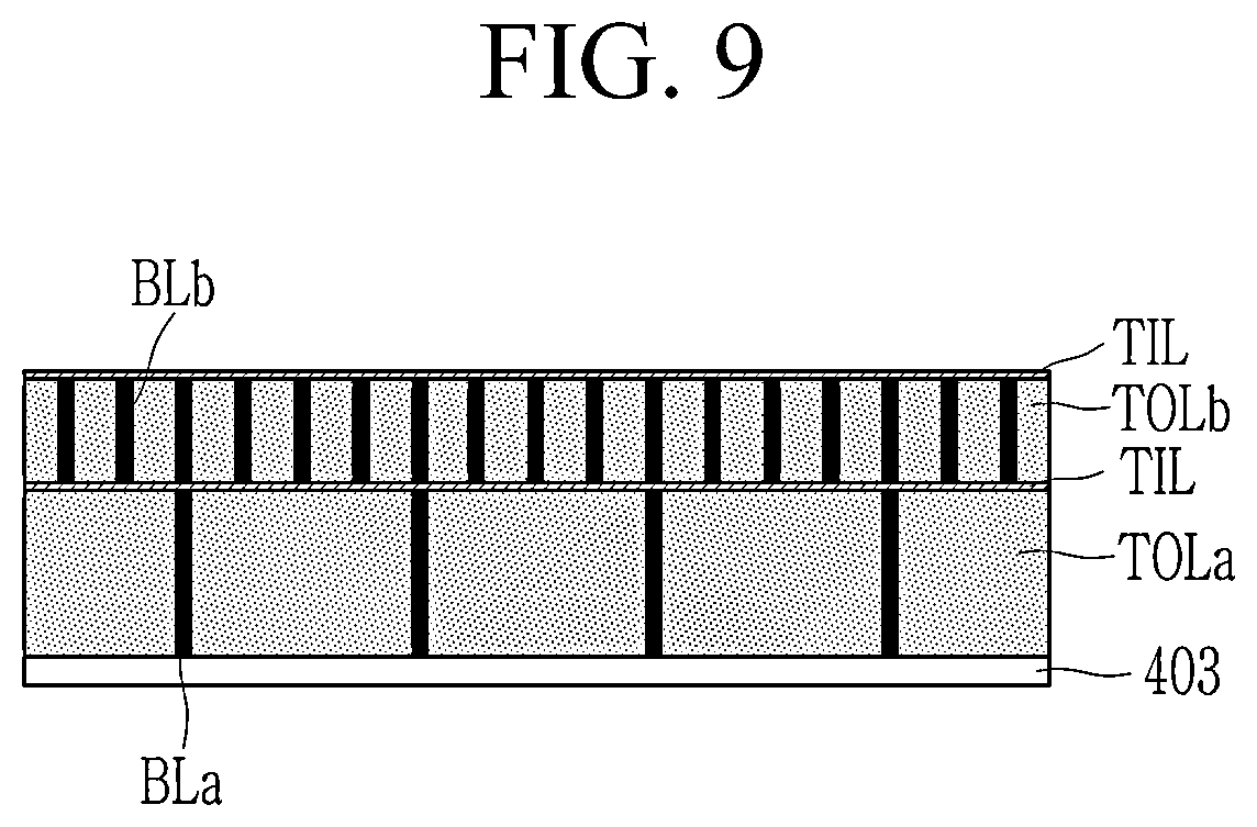 Patent US12610725 Figure 9 – Display device with light blocking patterns and manufacturing method thereof