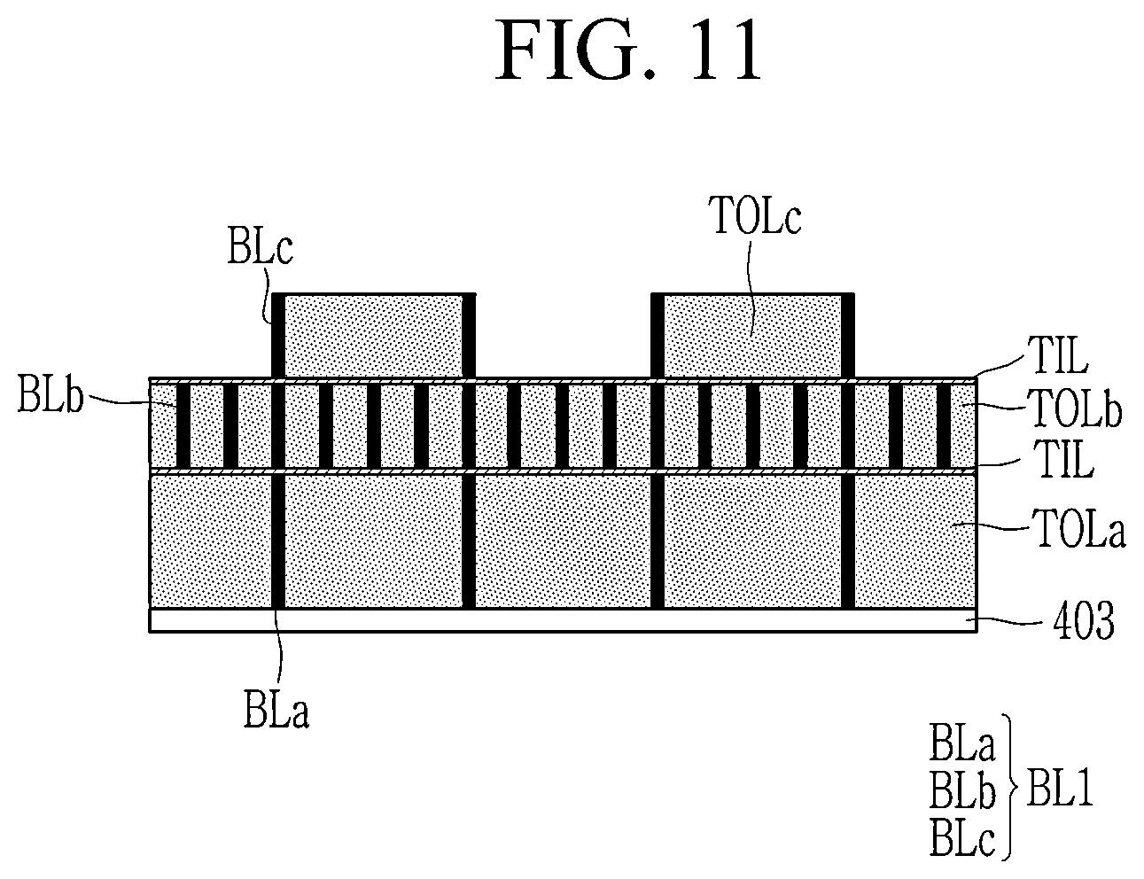 Patent US12610725 Figure 11 – Display device with light blocking patterns and manufacturing method thereof