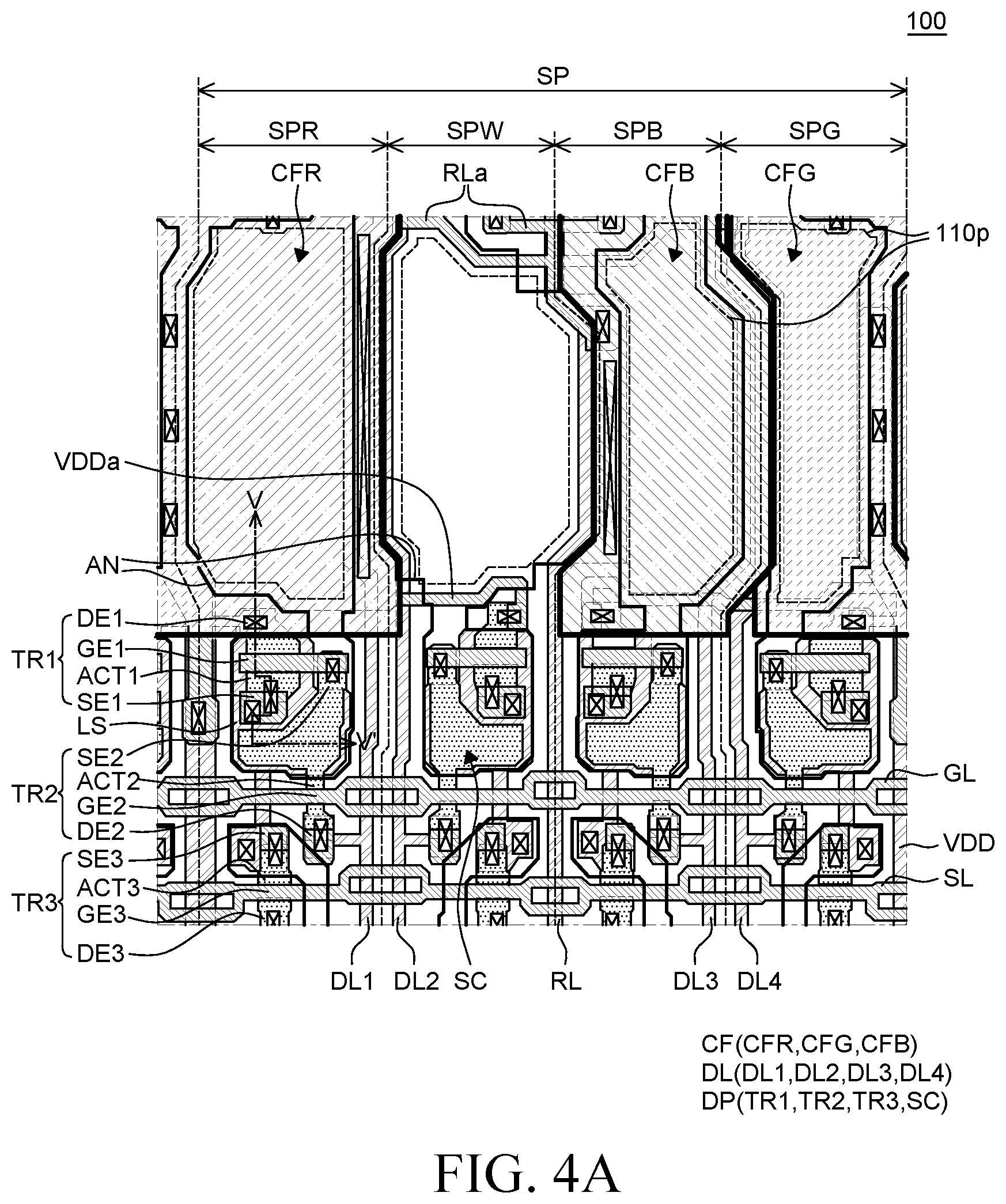 Patent US12610729 Figure 4 – Display device