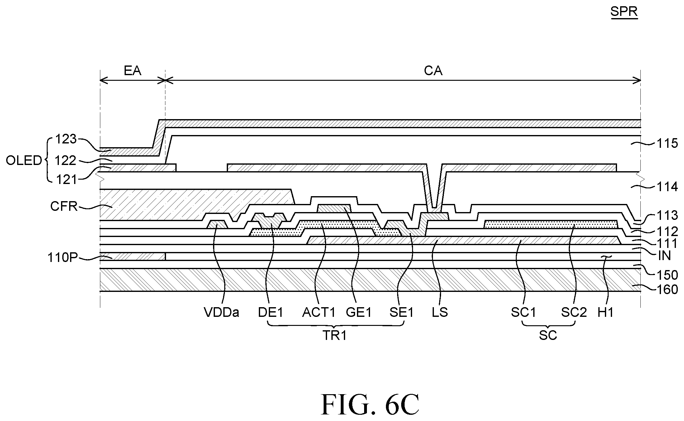 Patent US12610729 Figure 9 – Display device