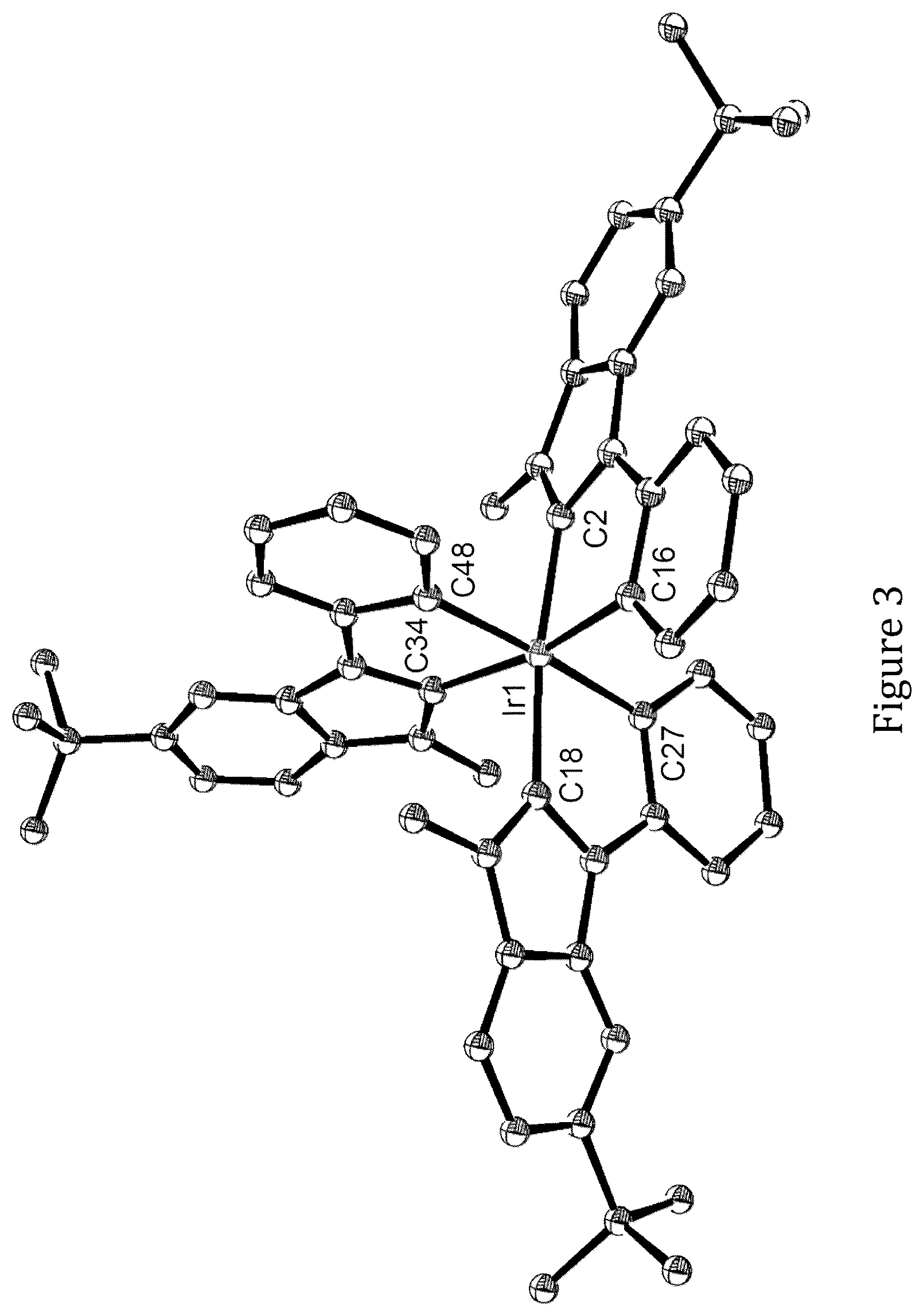 Patent US12610730 Figure 3 – Metal complex and light emitting device