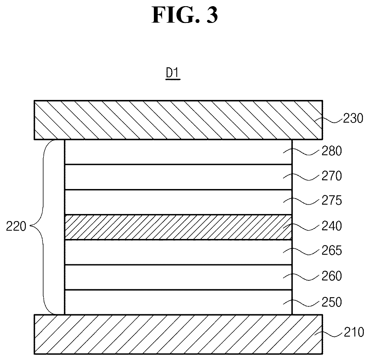 Patent US12610739 Figure 2 – Organic light emitting diode and organic light emitting device including the same