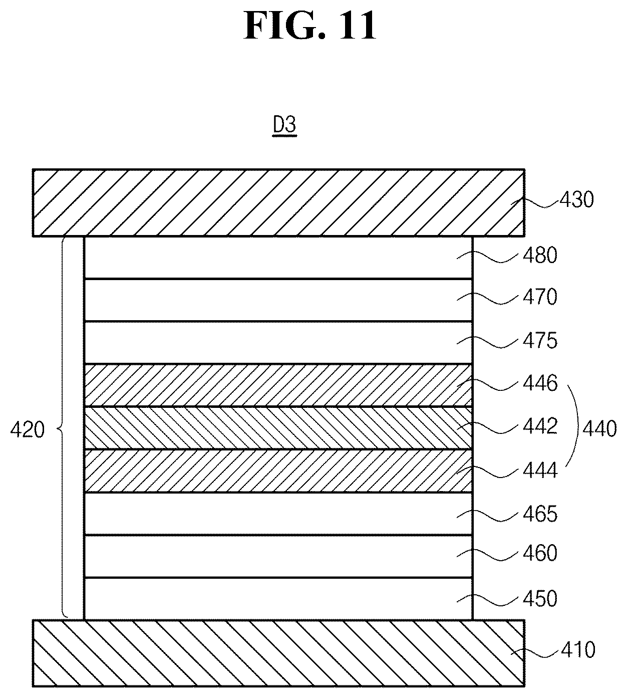 Patent US12610739 Figure 10 – Organic light emitting diode and organic light emitting device including the same