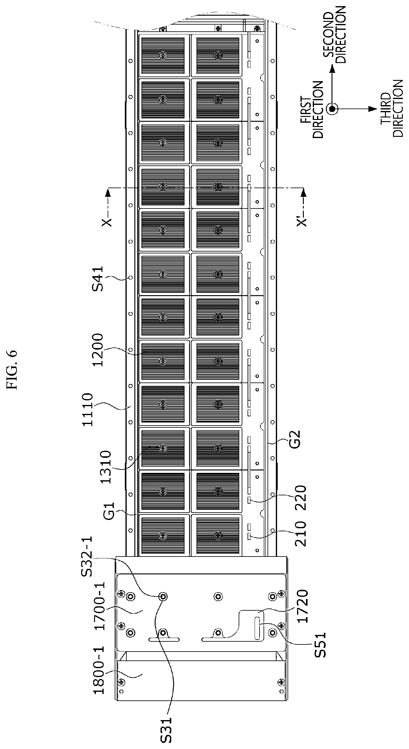 Patent US12610740 Figure 5 – Thermoelectric device