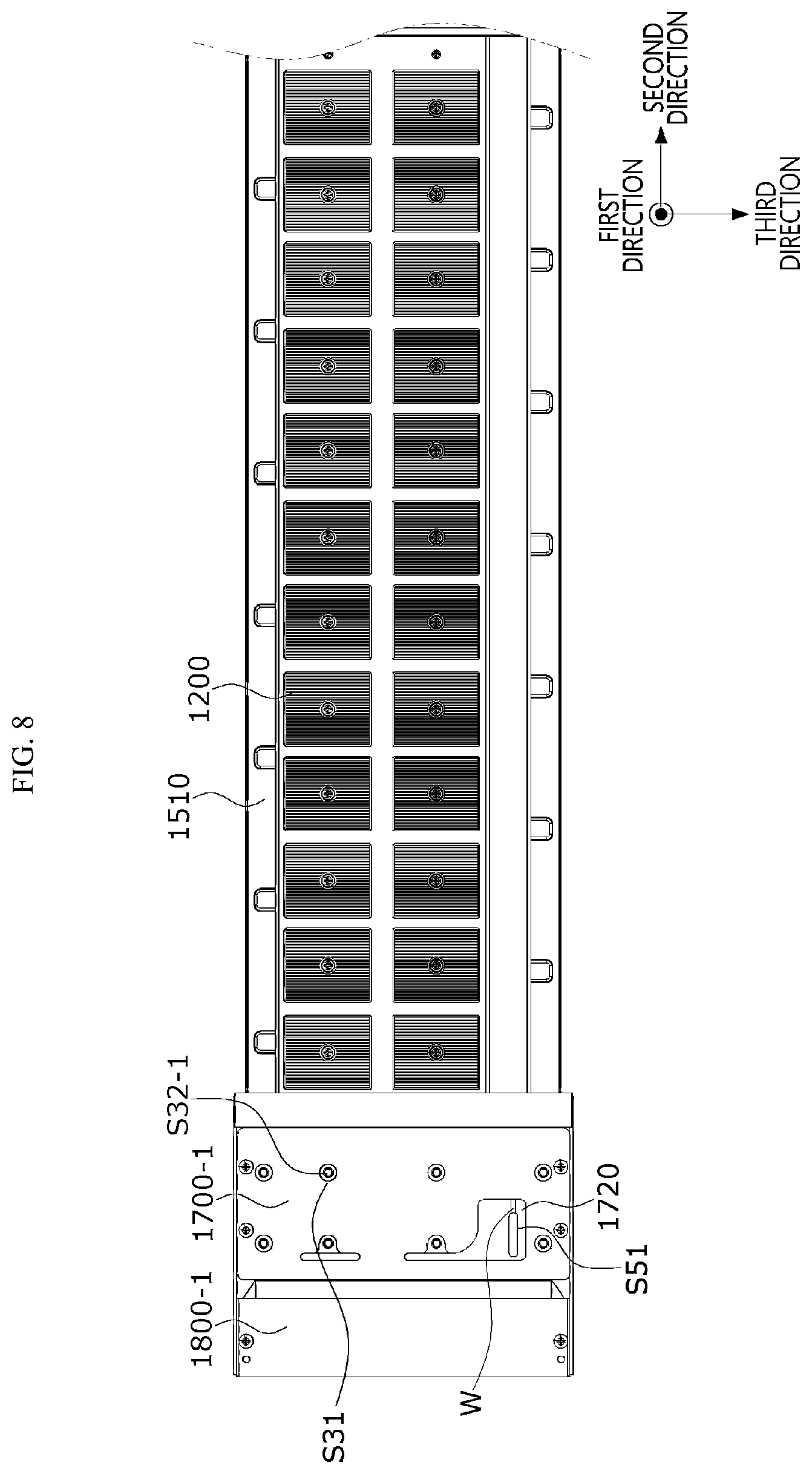 Patent US12610740 Figure 7 – Thermoelectric device
