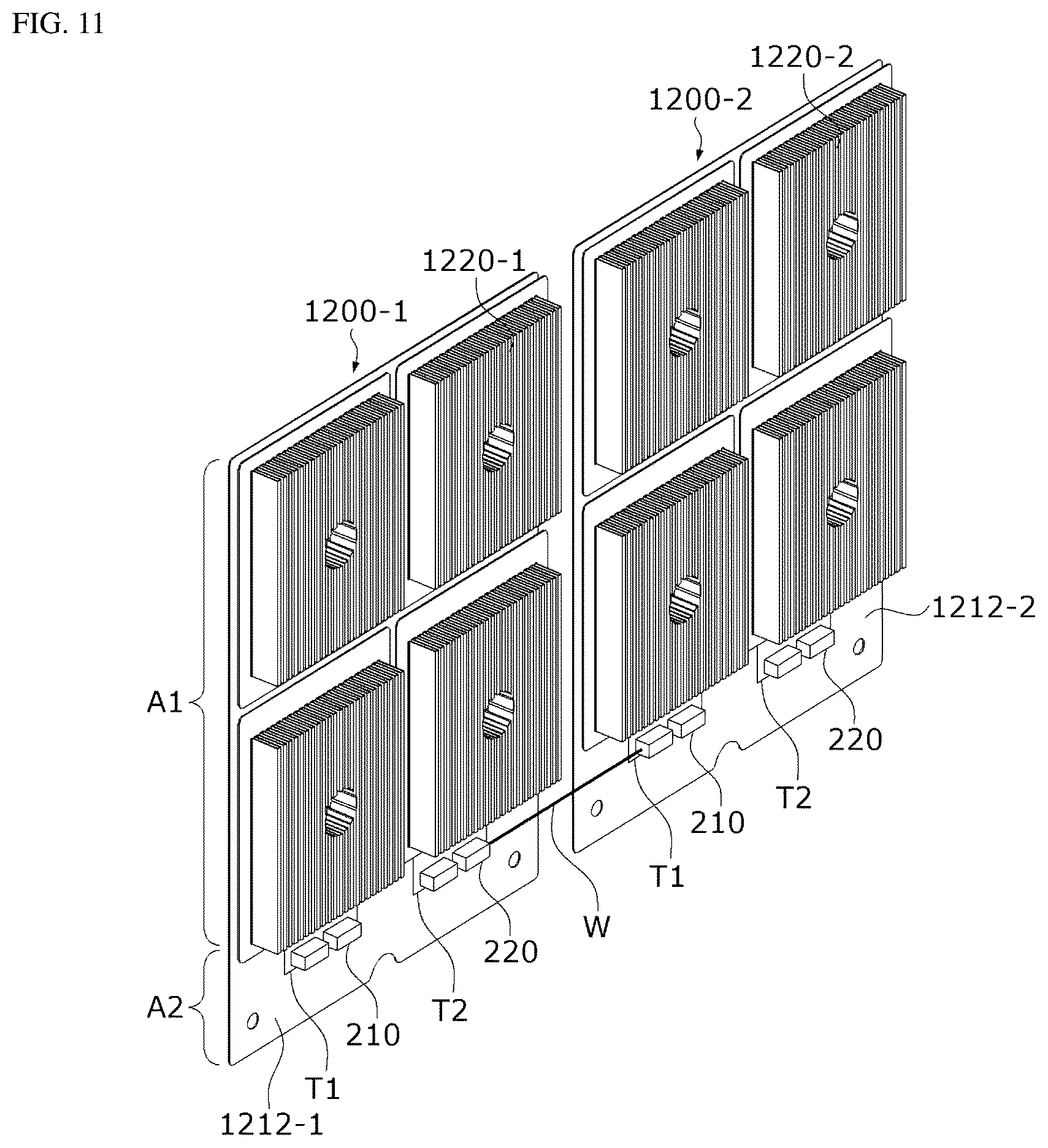 Patent US12610740 Figure 10 – Thermoelectric device