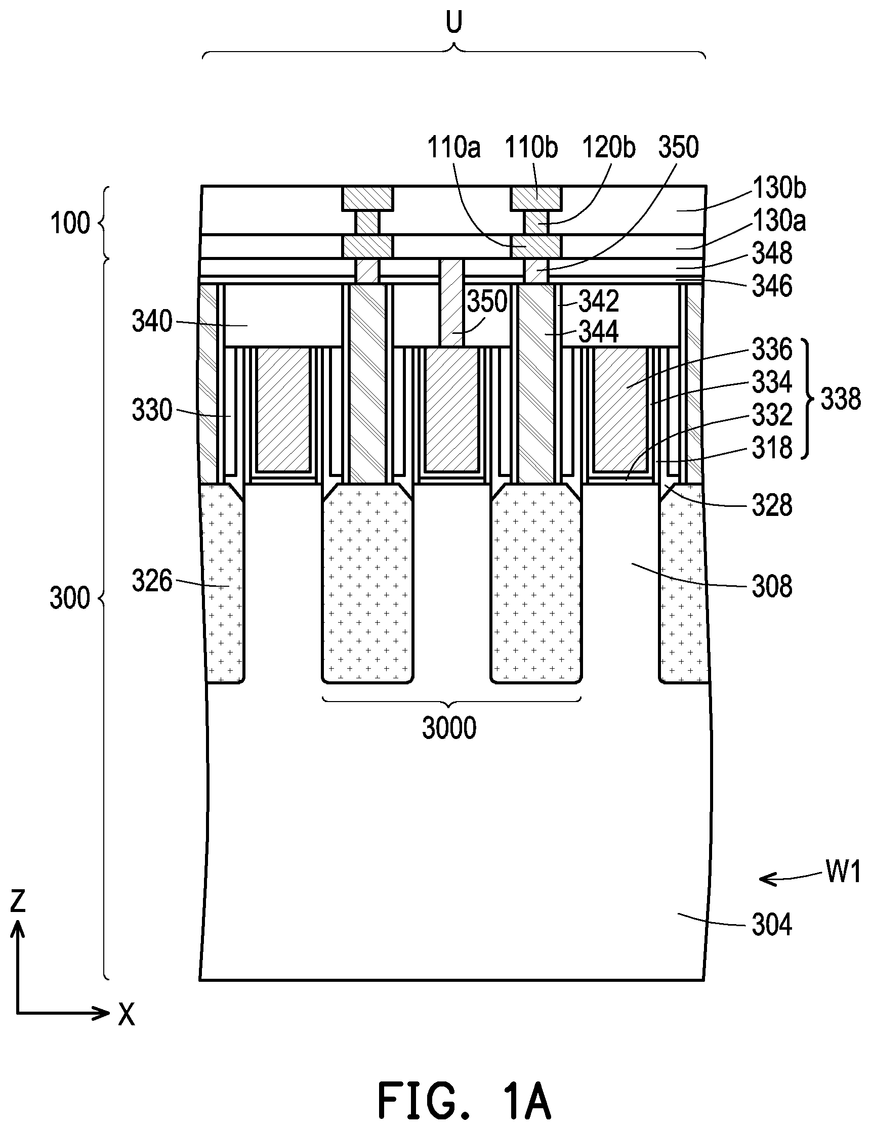 Patent US12610741 Figure 1 – Semiconductor structure and manufacturing method thereof