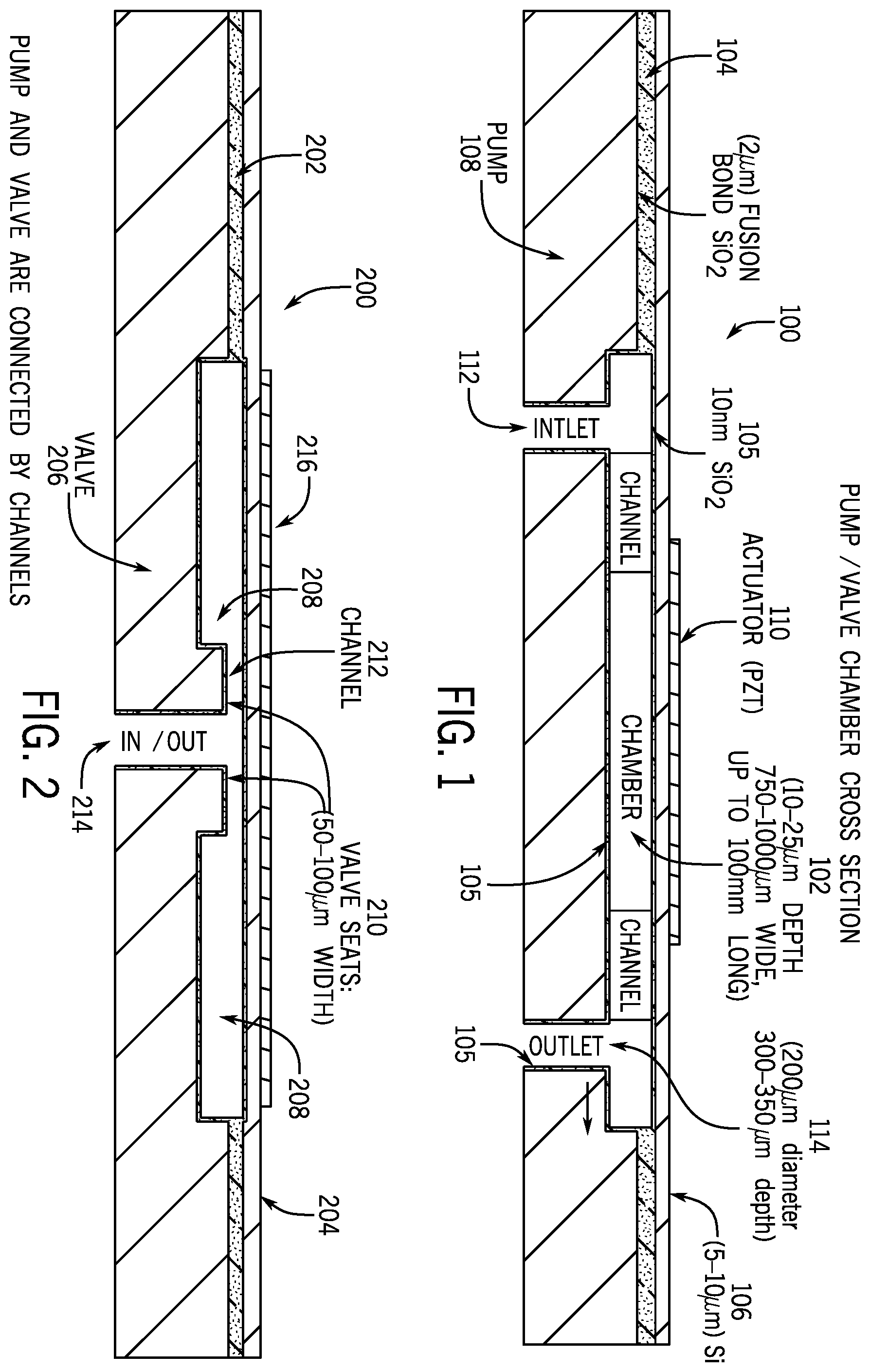 Patent US12610742 — Micropump and method of fabricating the same — Figure 1