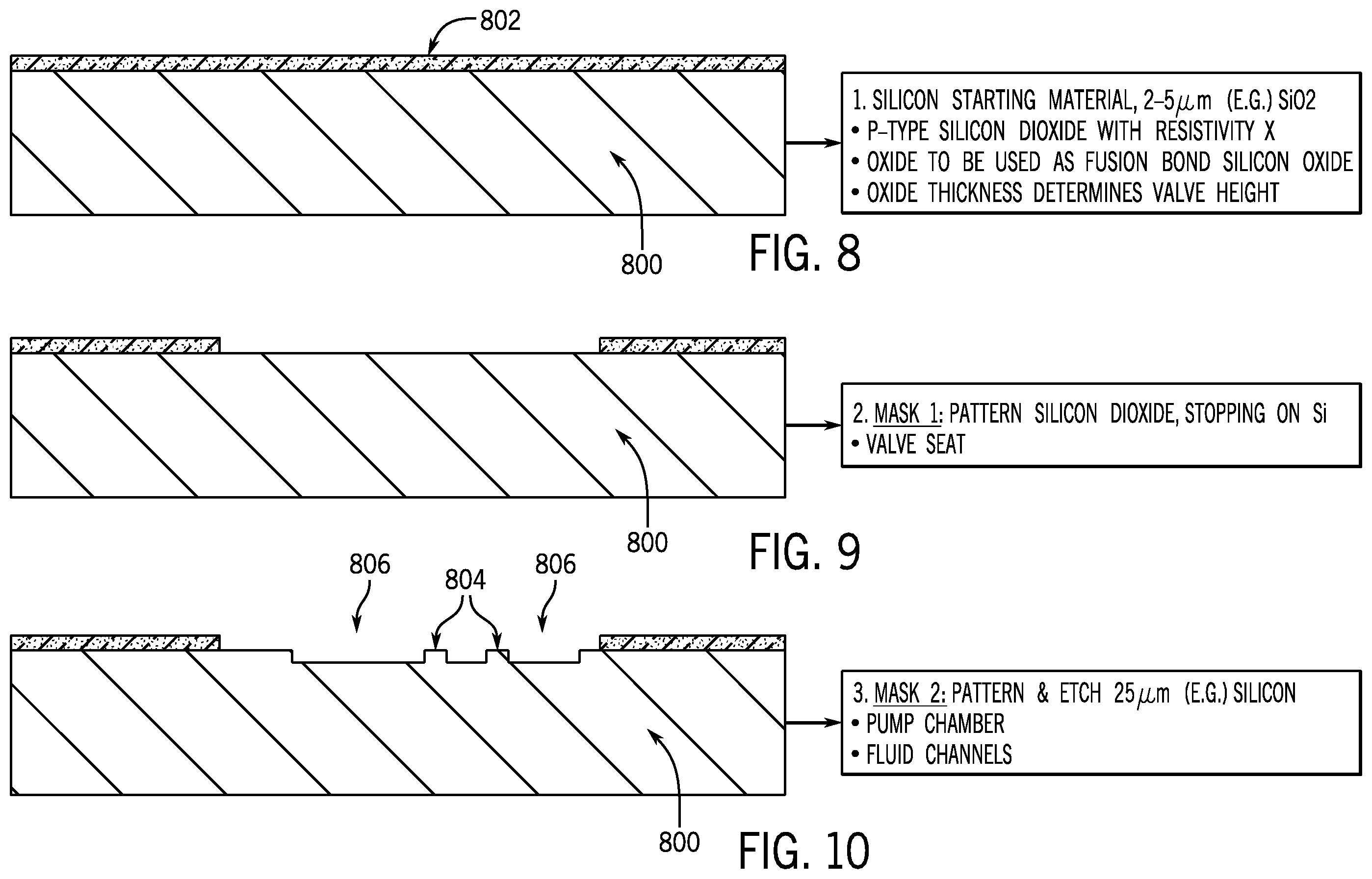 Patent US12610742 Figure 6 – Micropump and method of fabricating the same