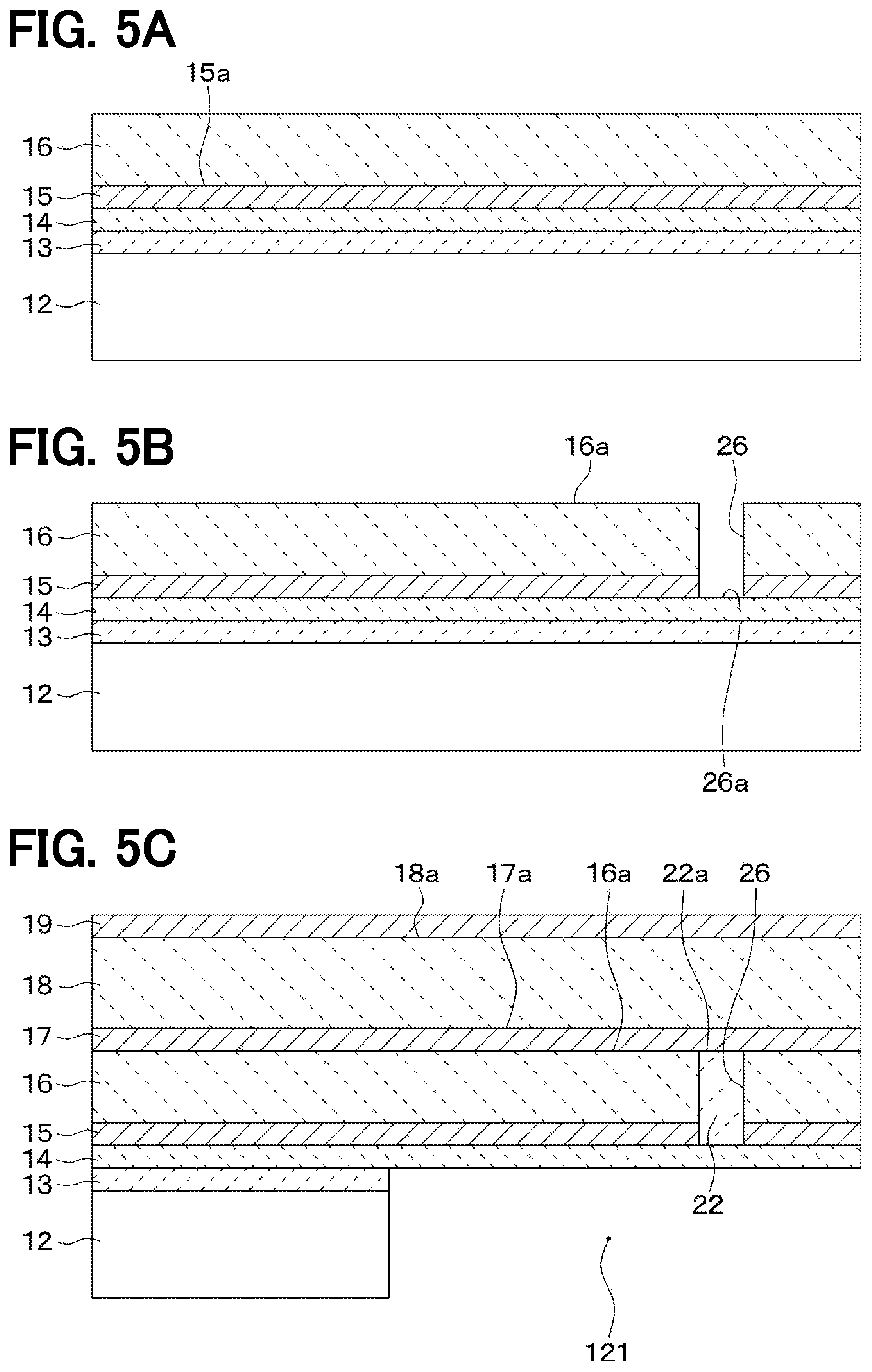 Patent US12610745 Figure 5 – Piezoelectric device with insulating portion provided inside trench