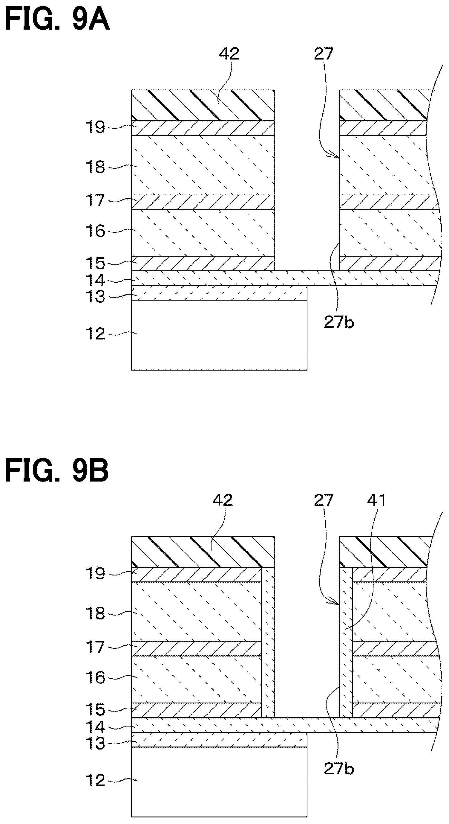 Patent US12610745 Figure 9 – Piezoelectric device with insulating portion provided inside trench
