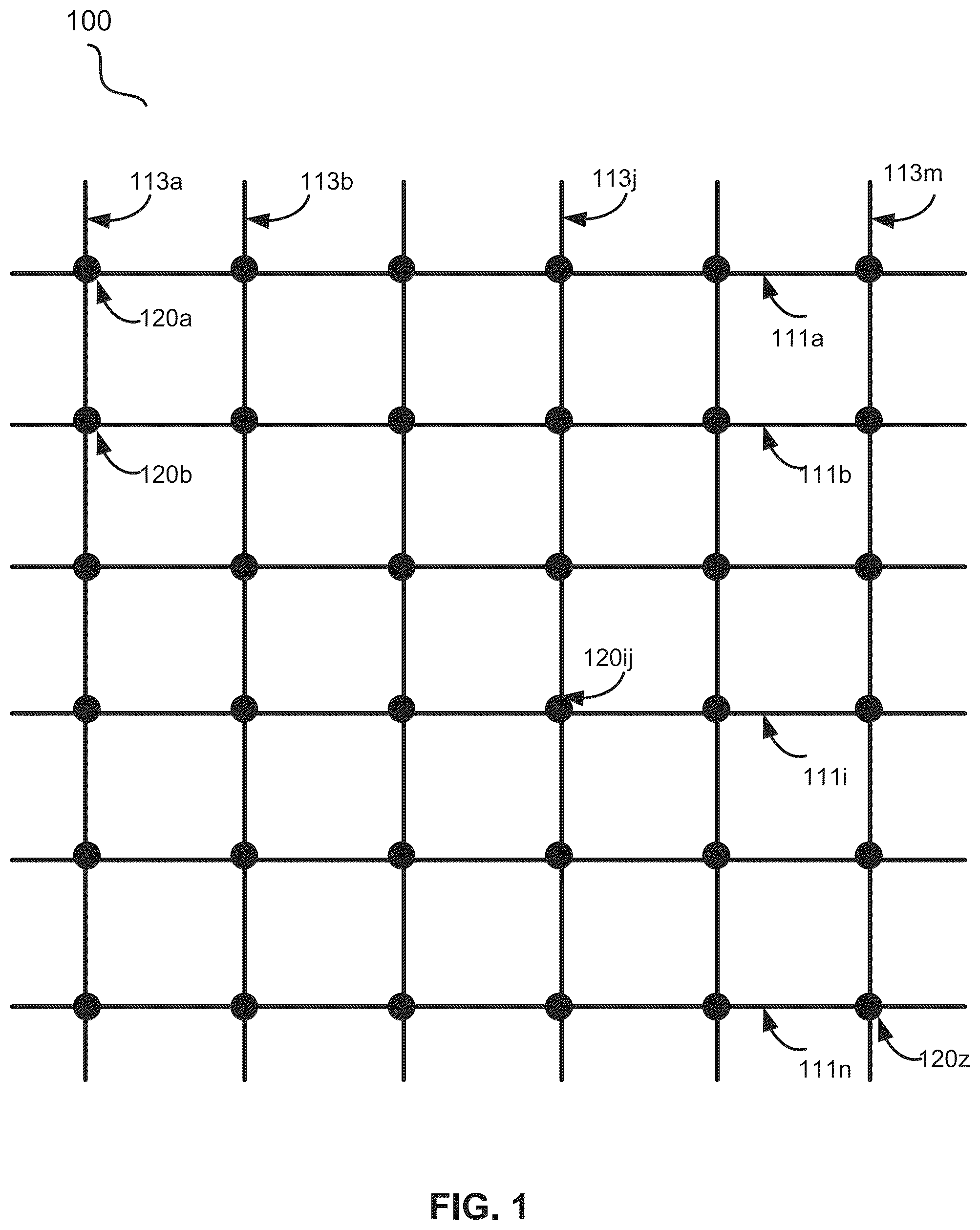 Patent US12610752 Figure 1 – Resistive random-access memory devices with a via device structure