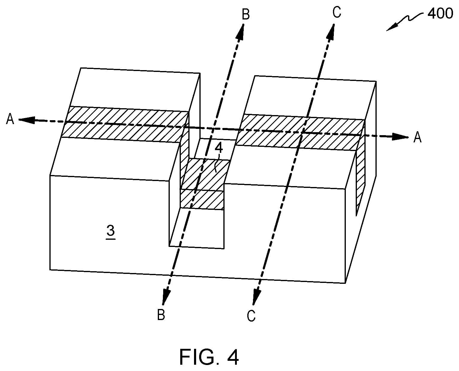 Patent US12610753 Figure 4 – Stacked resistive random-access memory cross-point cell