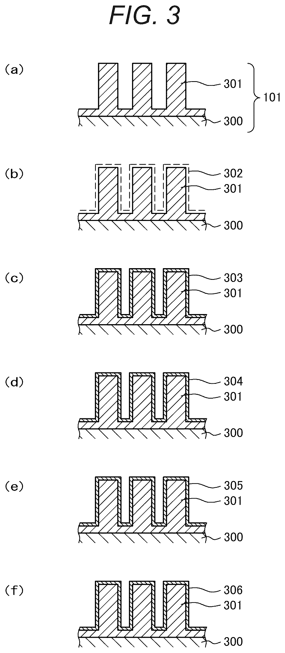 Patent US12610757 Figure 3 – Film formation method and plasma processing method