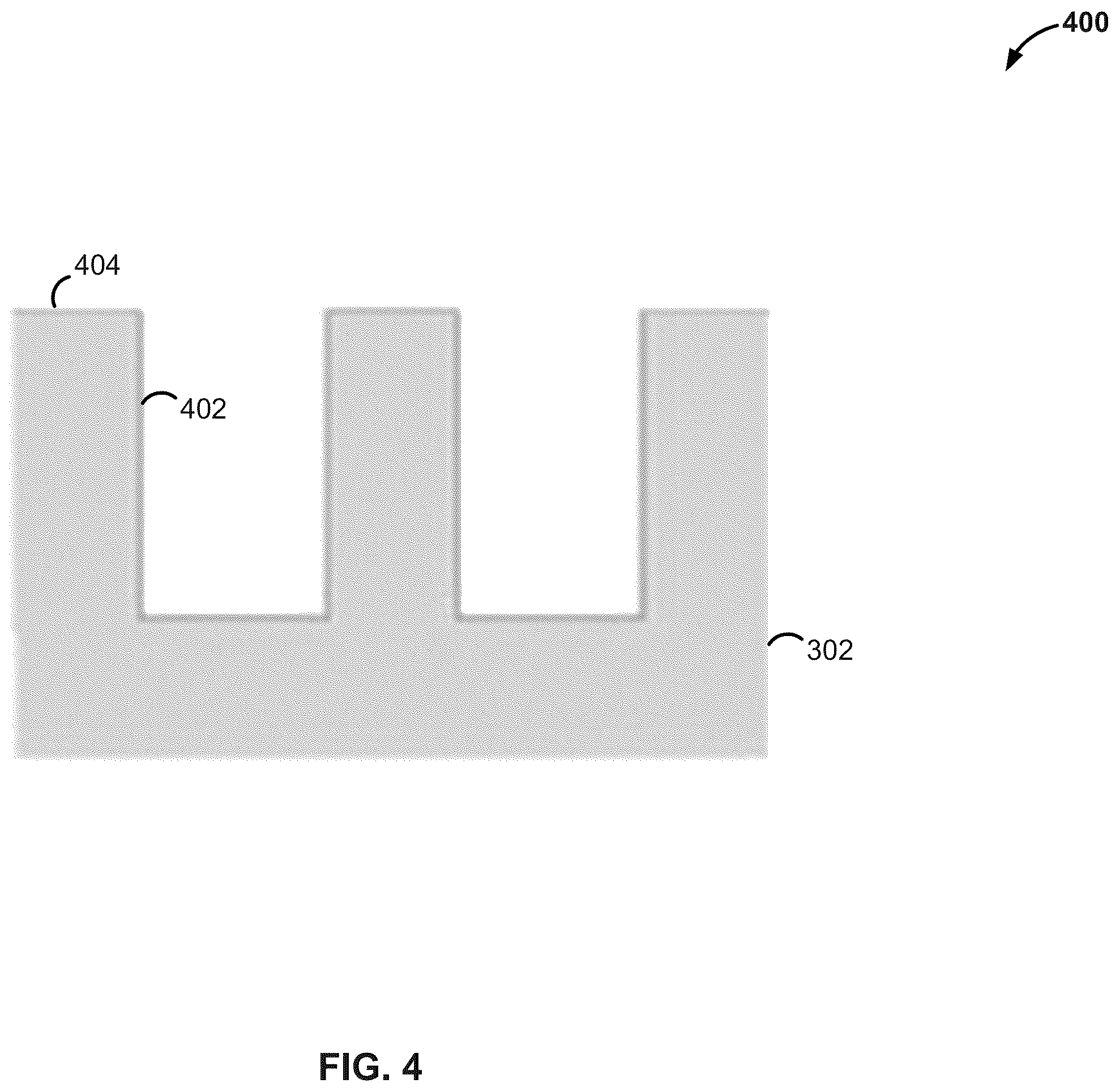 Patent US12610759 Figure 4 – Topology-selective nitride deposition method and structure formed using same