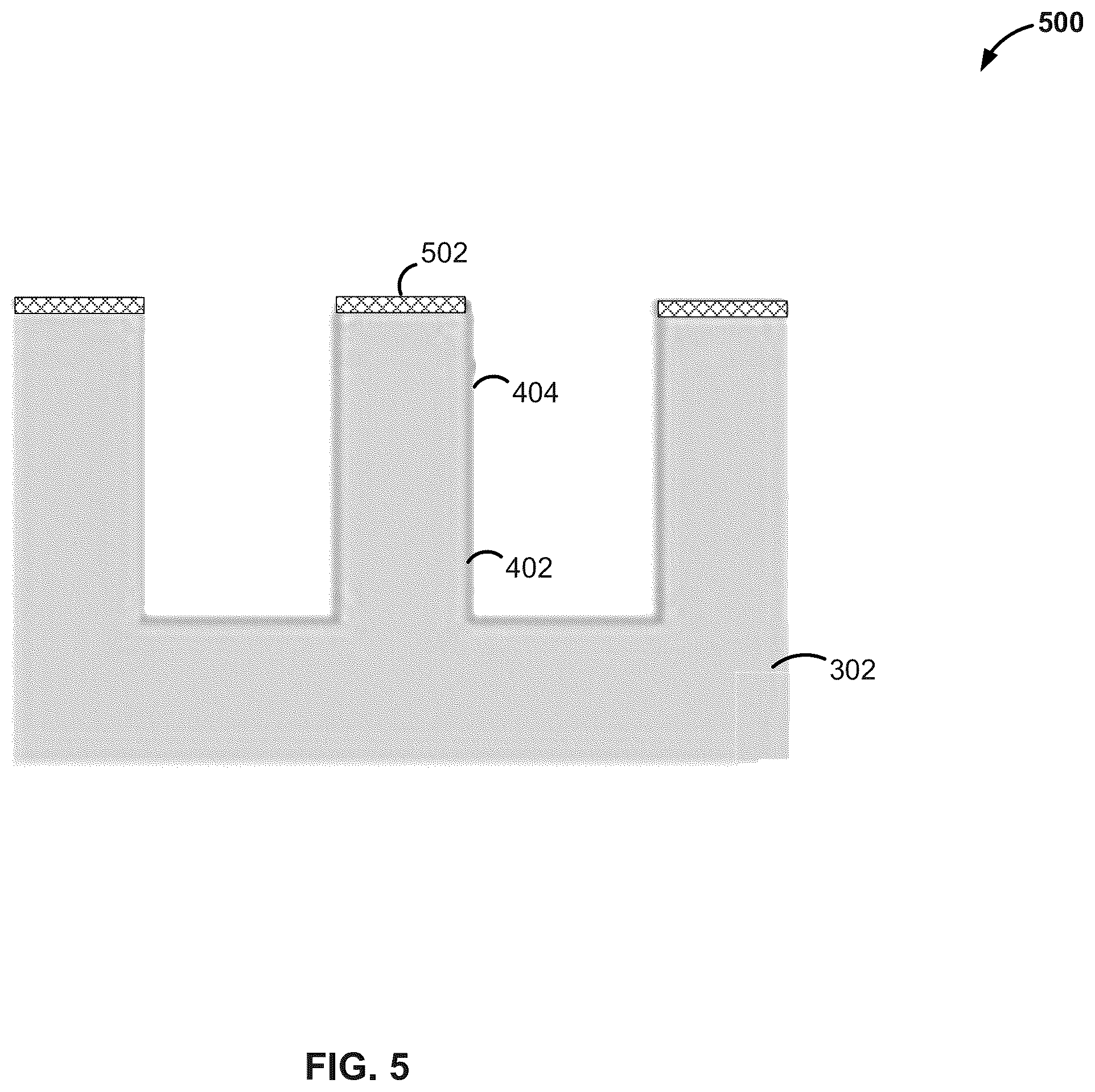 Patent US12610759 Figure 5 – Topology-selective nitride deposition method and structure formed using same