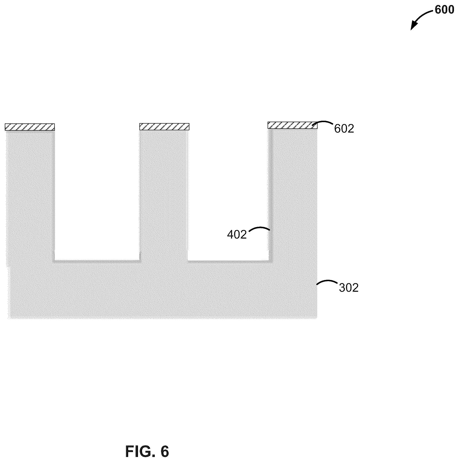 Patent US12610759 Figure 6 – Topology-selective nitride deposition method and structure formed using same