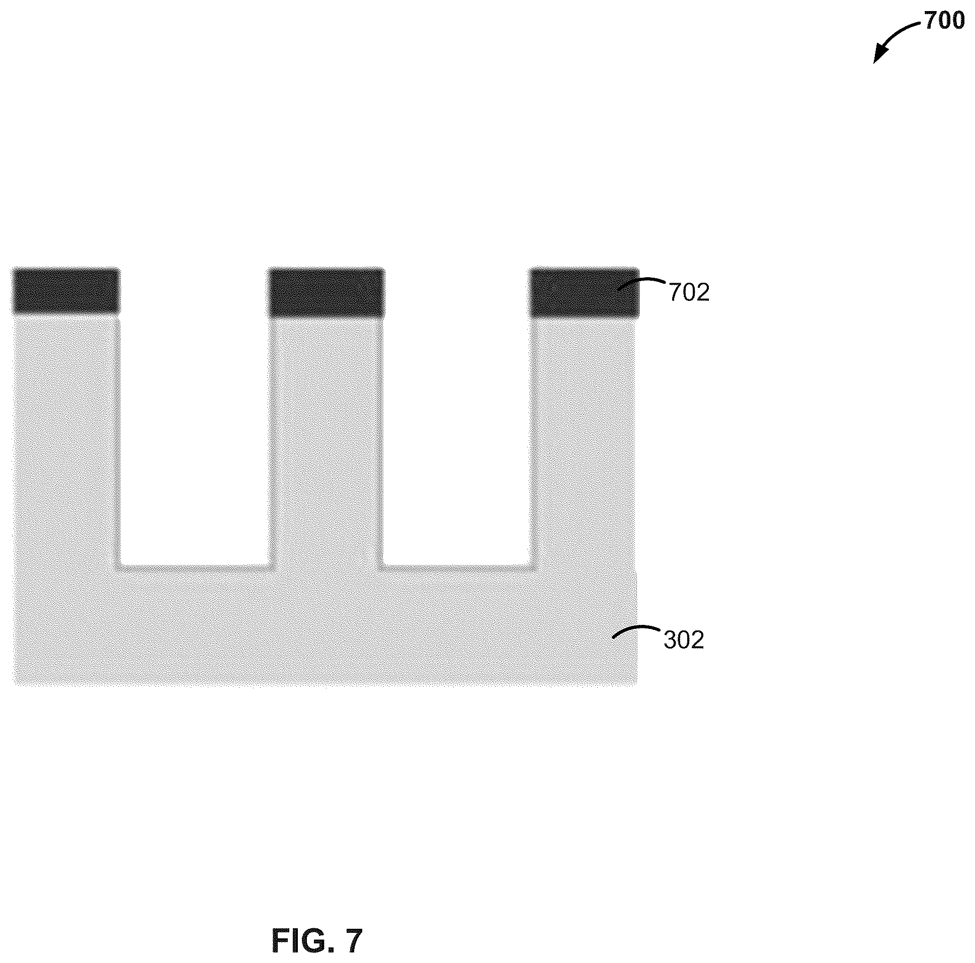 Patent US12610759 Figure 7 – Topology-selective nitride deposition method and structure formed using same