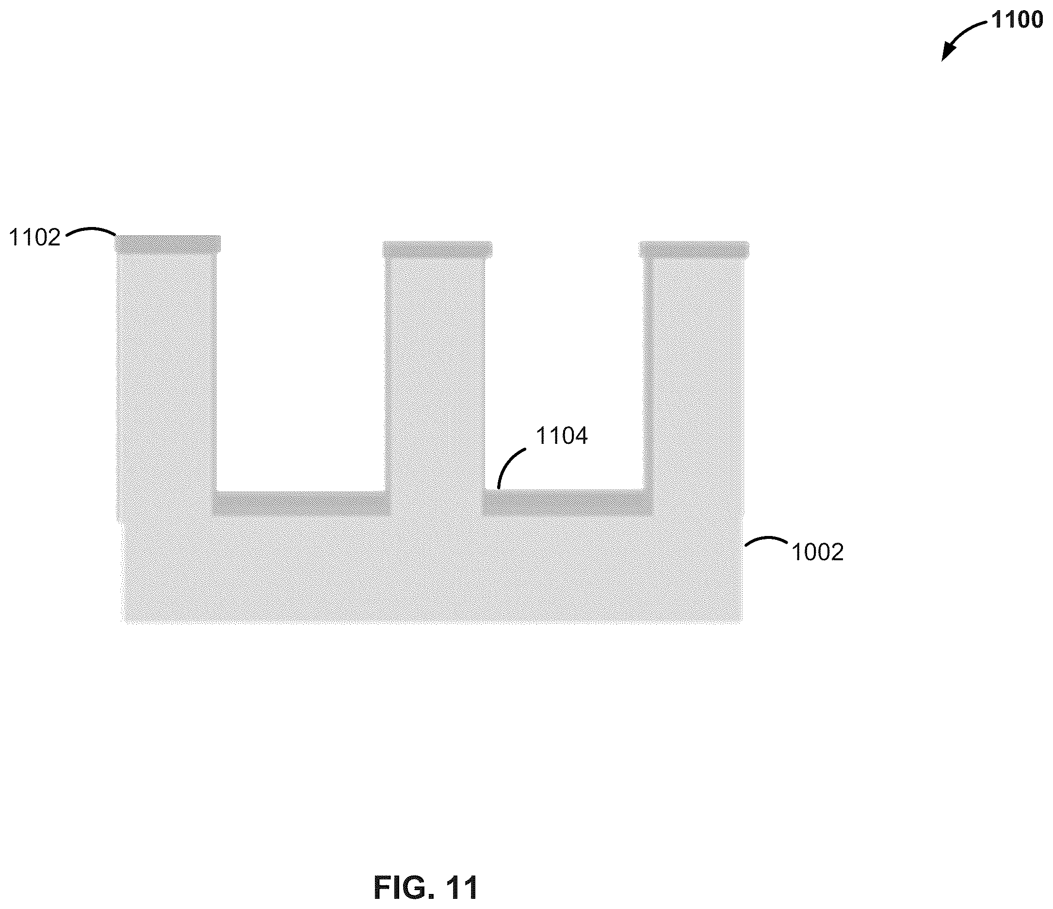 Patent US12610759 Figure 11 – Topology-selective nitride deposition method and structure formed using same