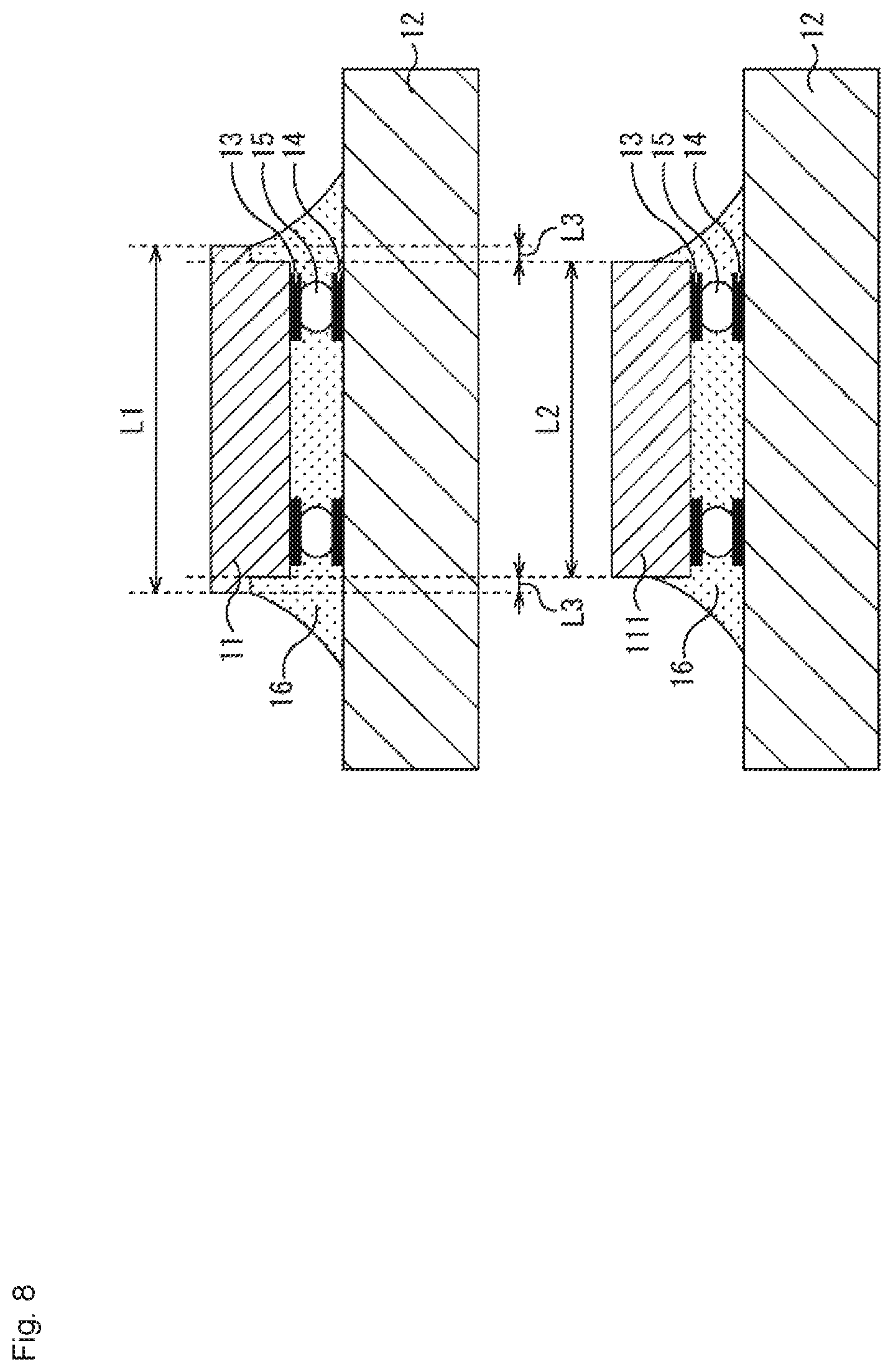 Patent US12610760 Figure 8 – Semiconductor chip and manufacturing method therefor