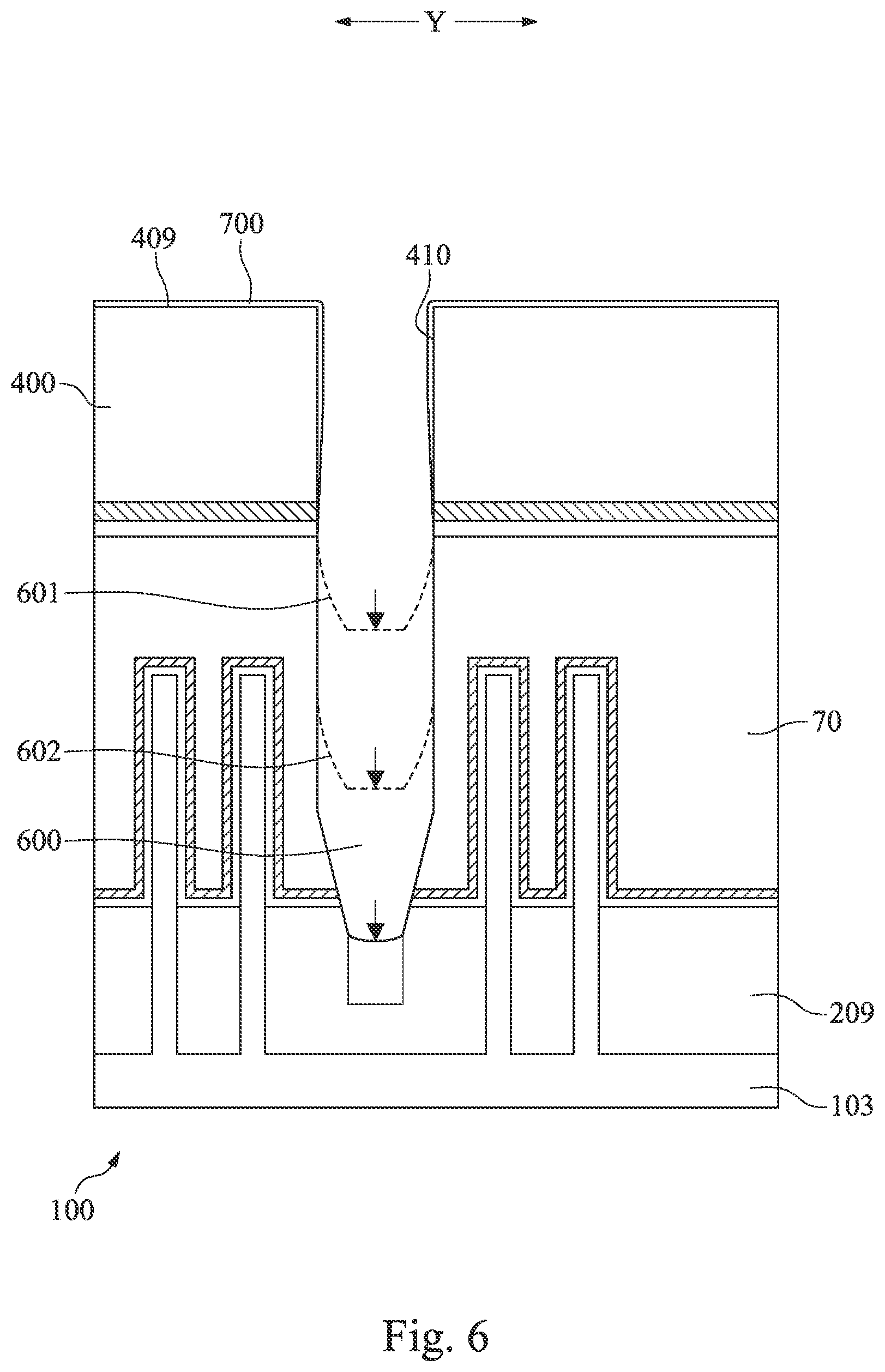 Patent US12610761 Figure 6 – Metal etching with reduced tilt angle