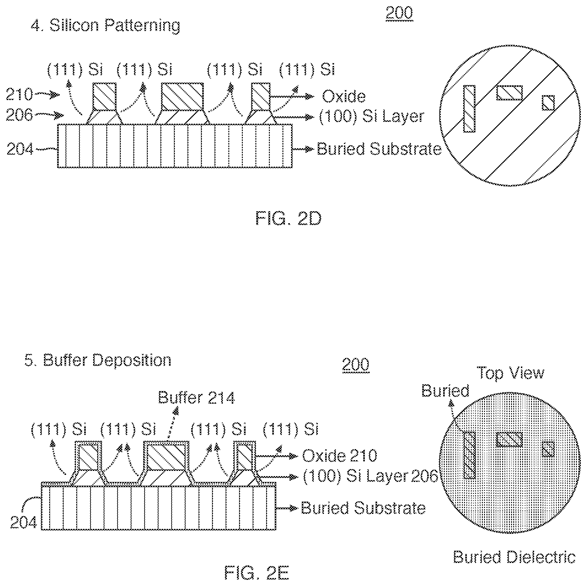 Patent US12610762 Figure 3 – Large area synthesis of cubic phase gallium nitride on silicon