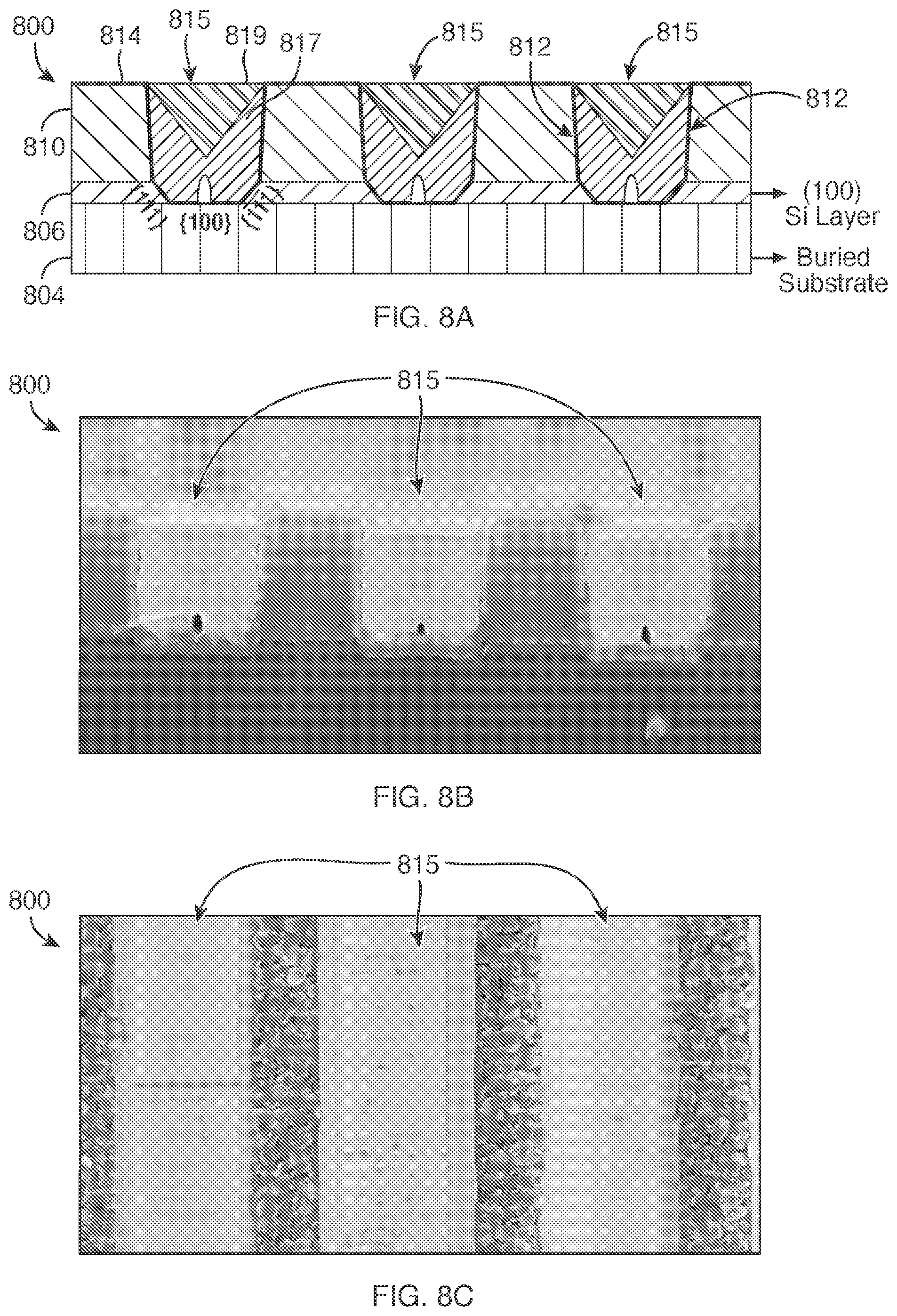 Patent US12610762 Figure 9 – Large area synthesis of cubic phase gallium nitride on silicon
