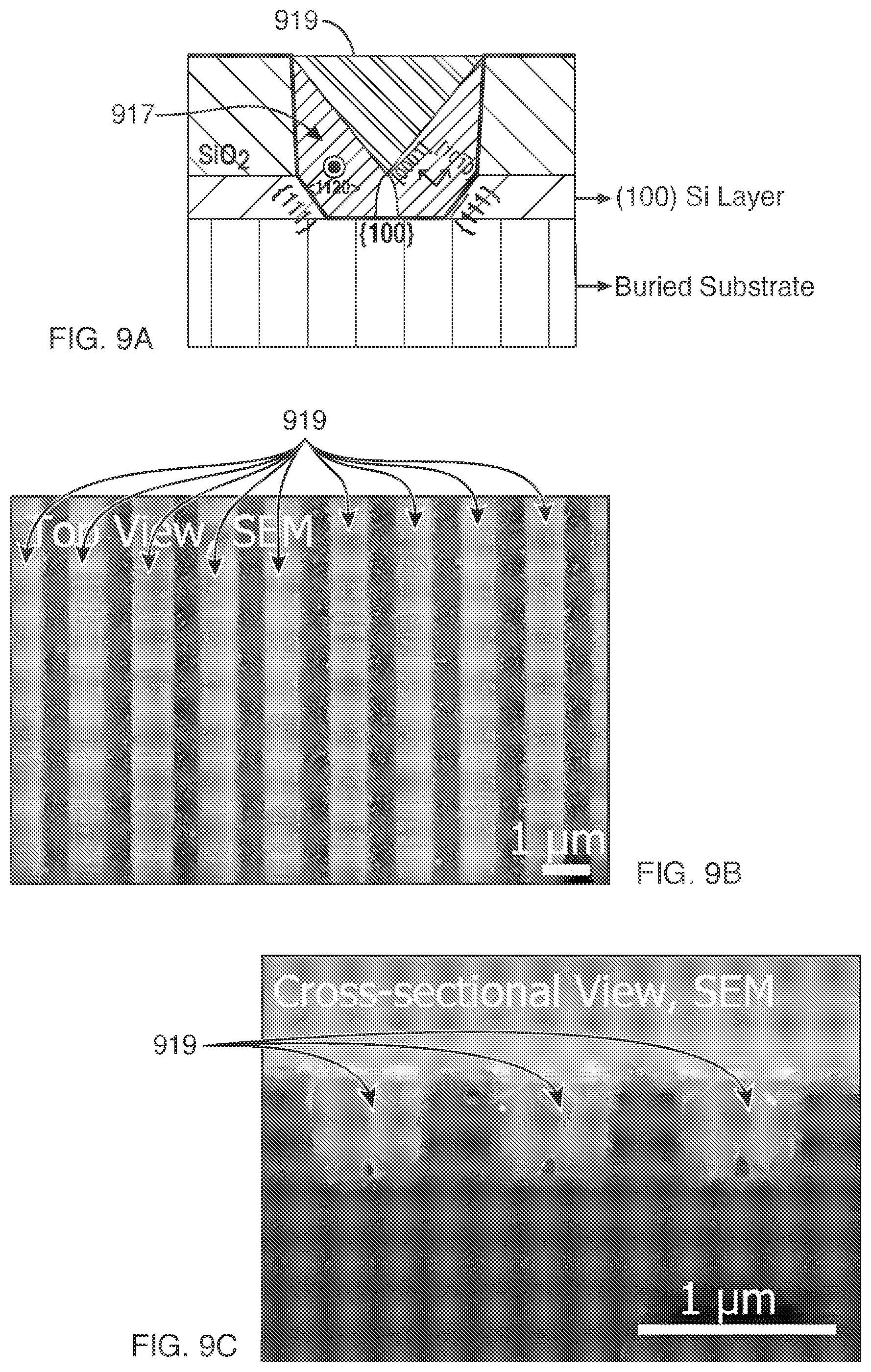 Patent US12610762 Figure 10 – Large area synthesis of cubic phase gallium nitride on silicon