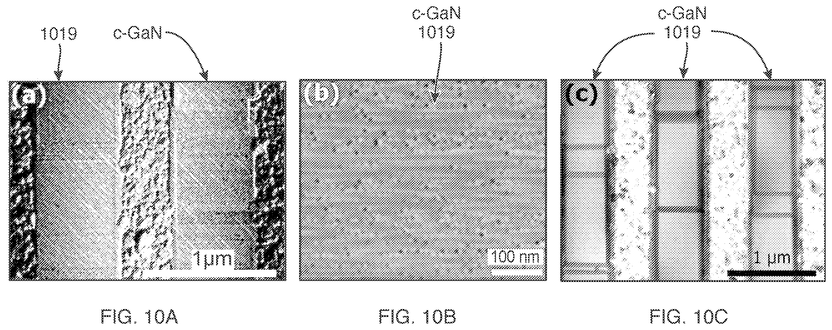 Patent US12610762 Figure 11 – Large area synthesis of cubic phase gallium nitride on silicon