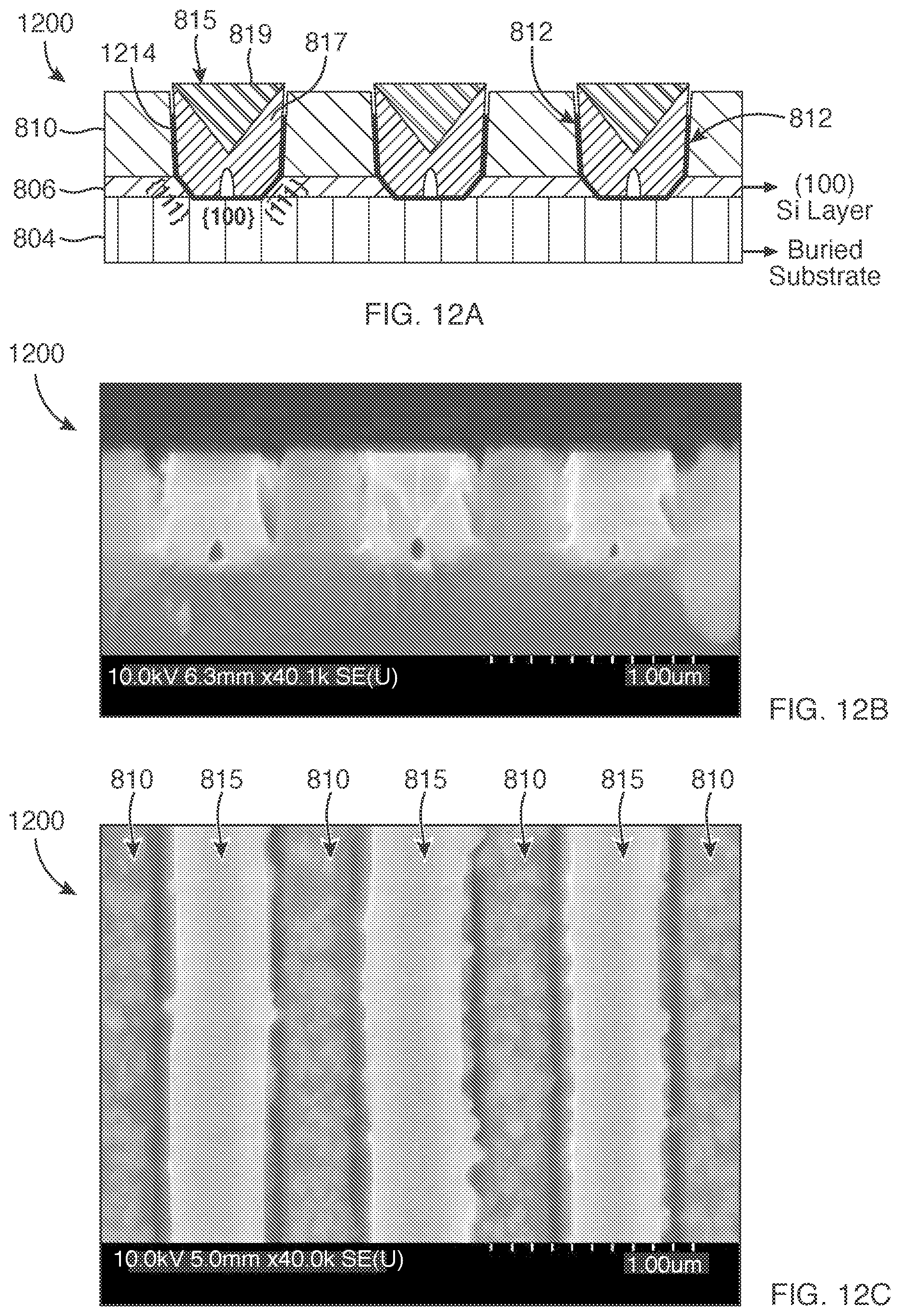 Patent US12610762 Figure 13 – Large area synthesis of cubic phase gallium nitride on silicon