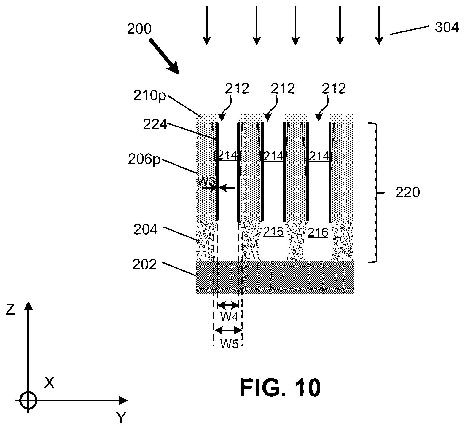 Patent US12610763 Figure 10 – Semiconductor devices and methods of manufacturing the same