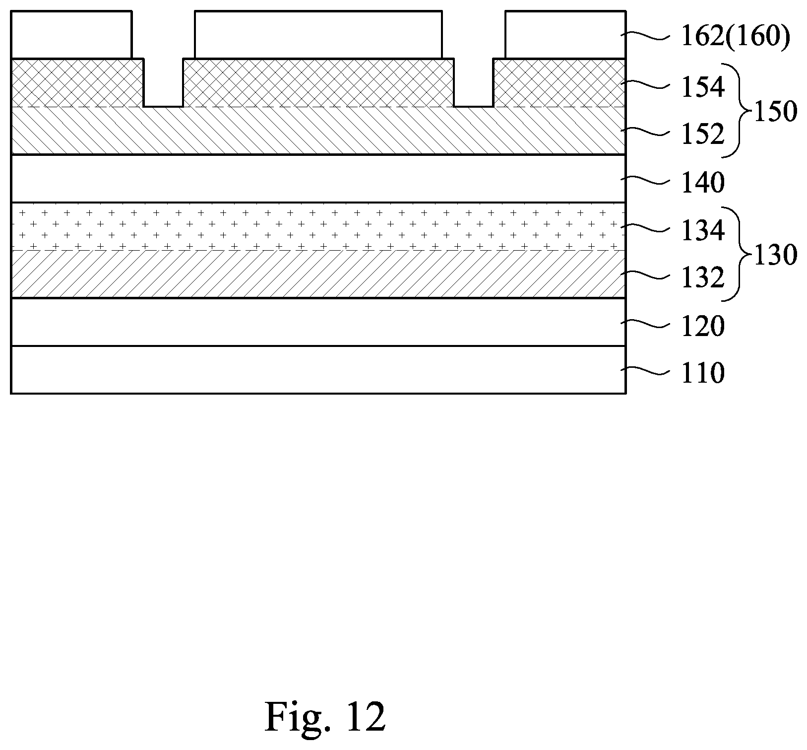 Patent US12610765 Figure 12 – Manufacturing method of semiconductor device