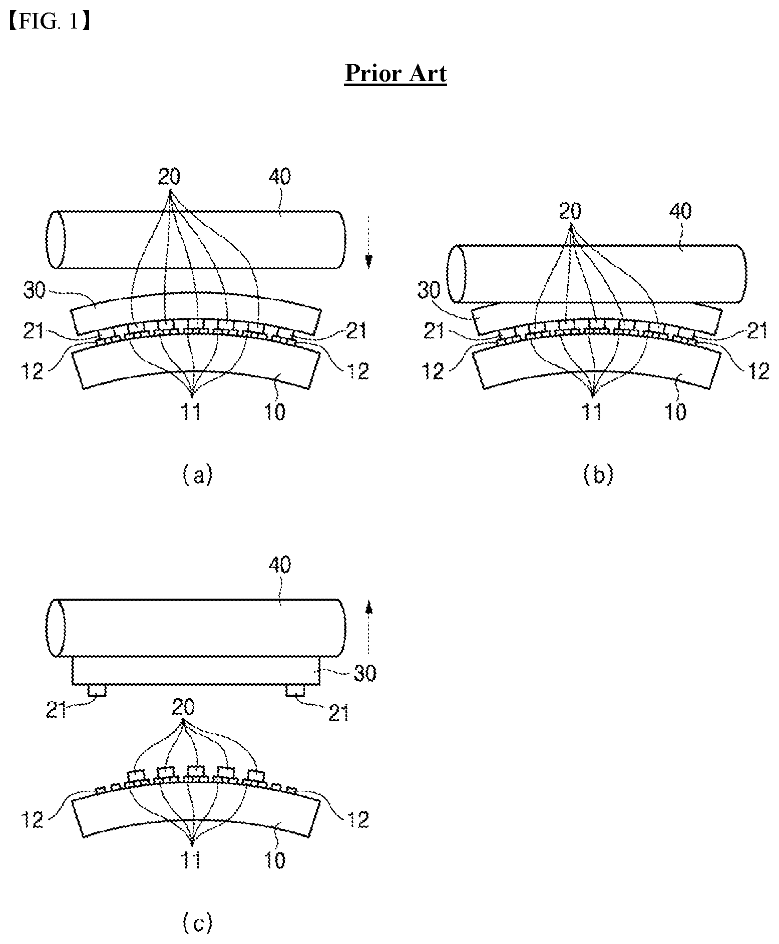 Patent US12610774 Figure 1 – Non-rigid pad for device transfer, method for manufacturing non-rigid pad for device transfer, and non-rigid pad group for device transfer comprising non-rigid pad for device transfer