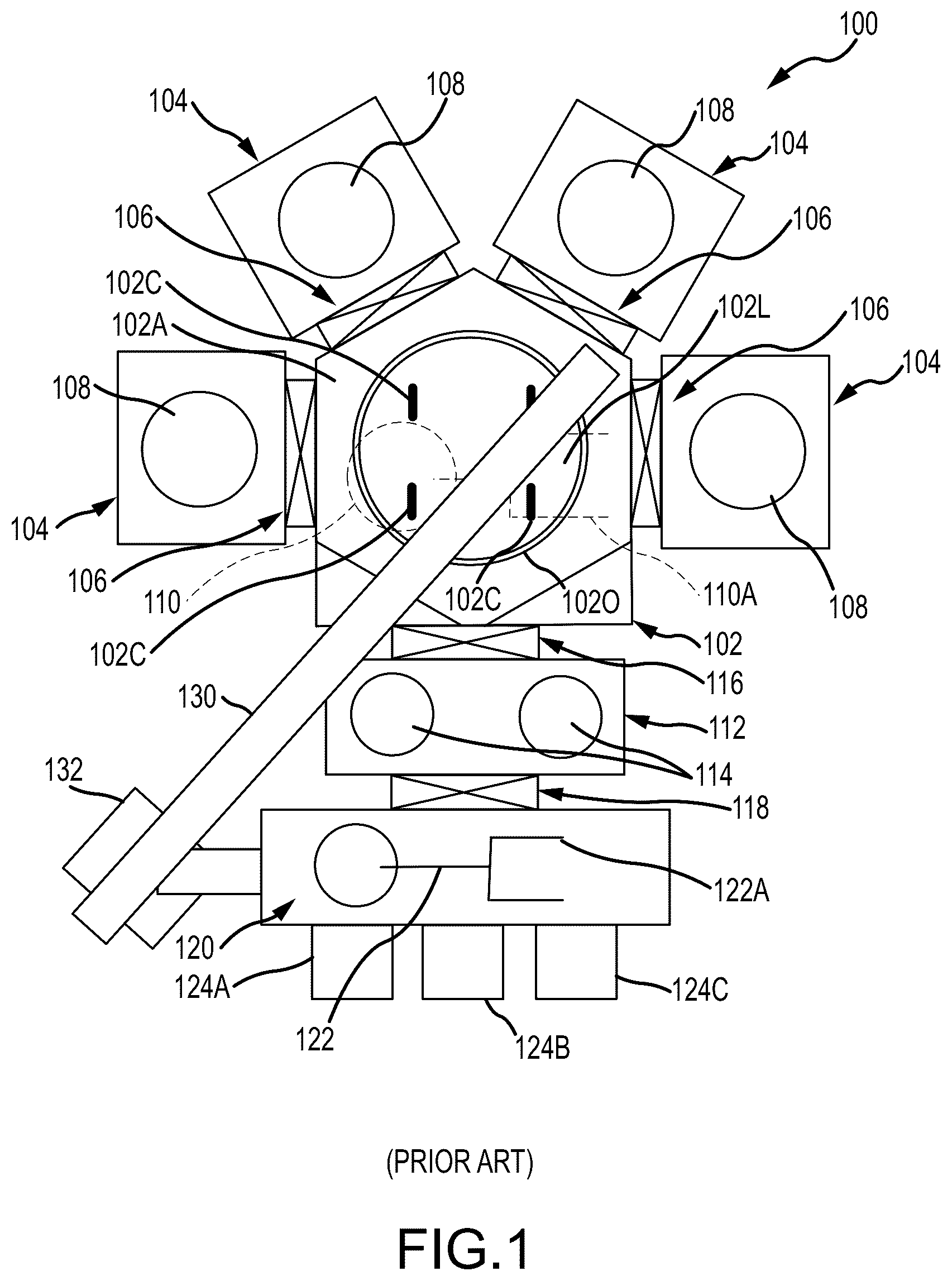 Patent US12610775 Figure 1 – Lid moving systems and methods for chambers and containers