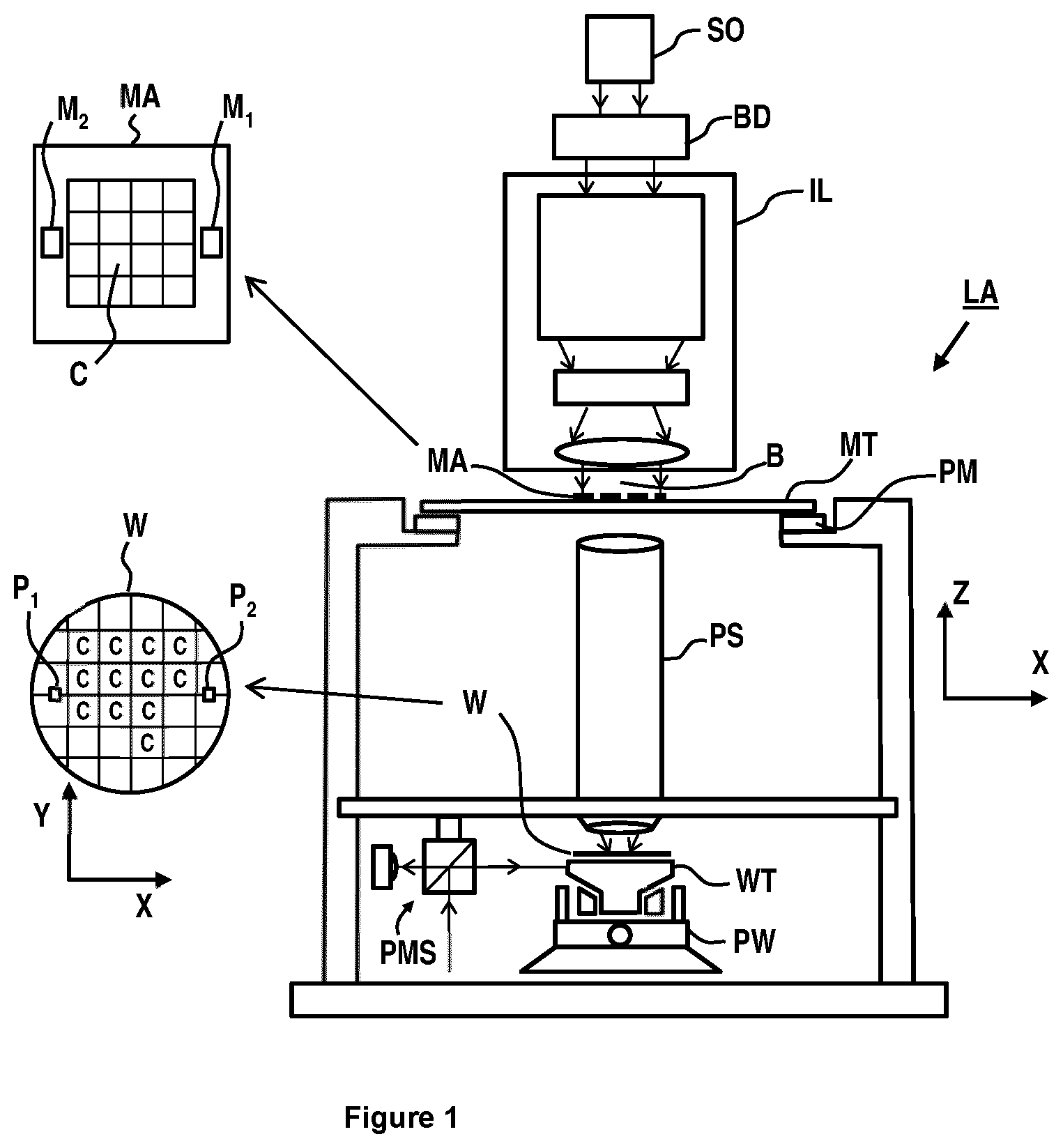 Patent US12610781 Figure 1 – Base plate and substrate assembly