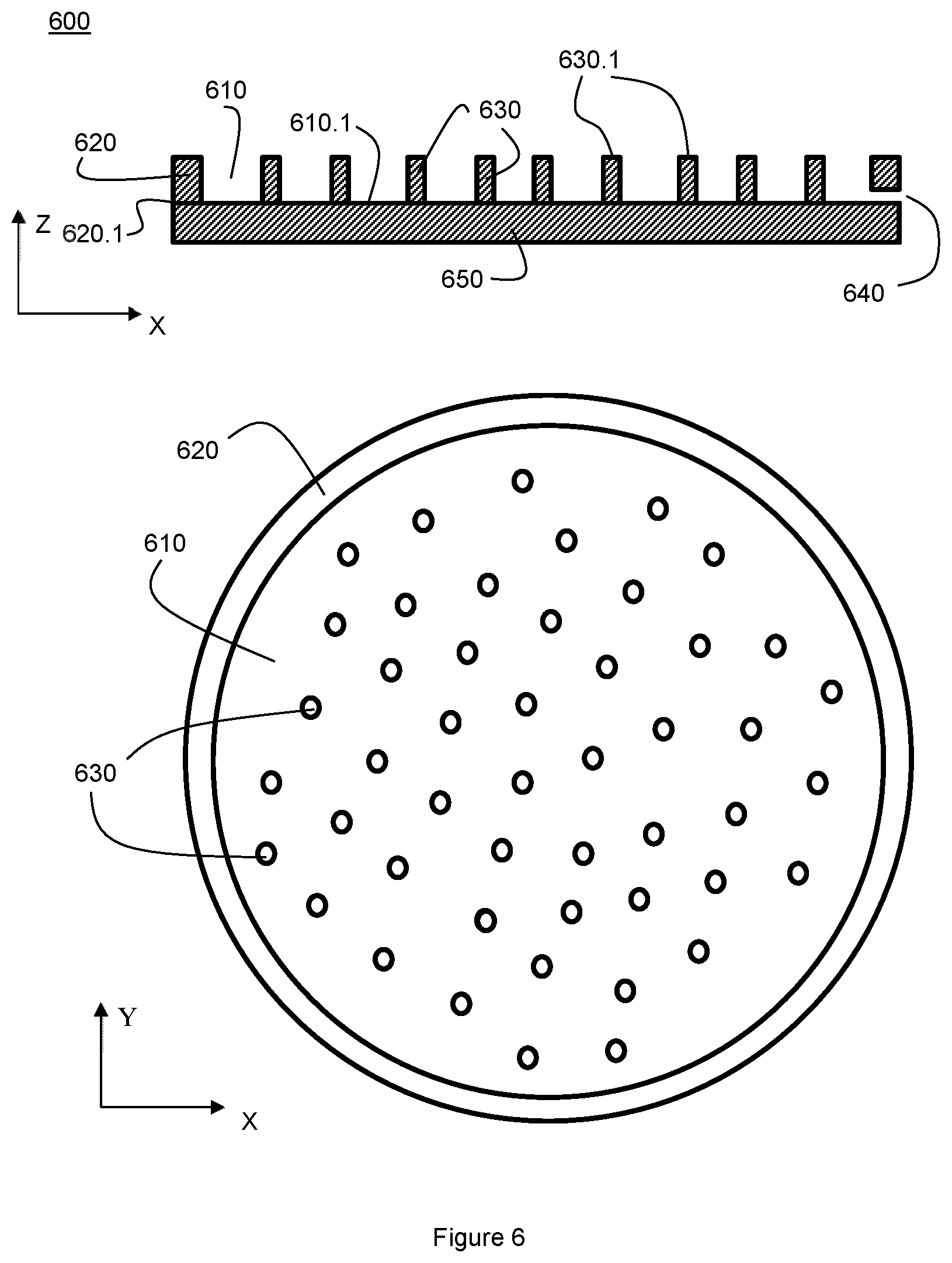 Patent US12610781 Figure 4 – Base plate and substrate assembly