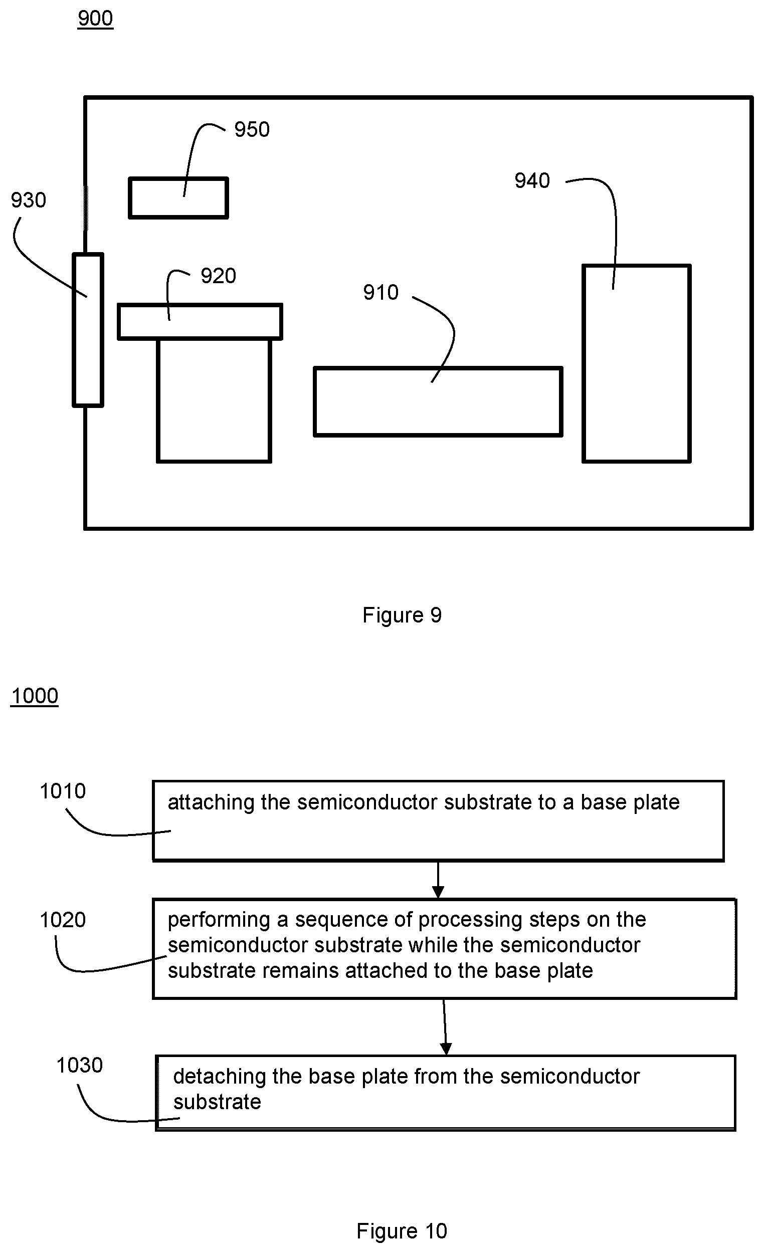 Patent US12610781 Figure 6 – Base plate and substrate assembly