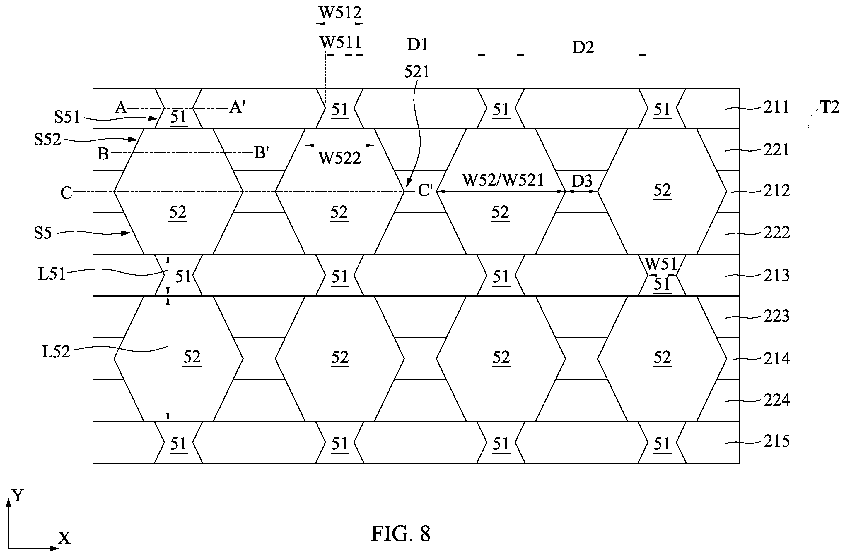 Patent US12610795 Figure 8 – Method for patterning active areas in semiconductor structure