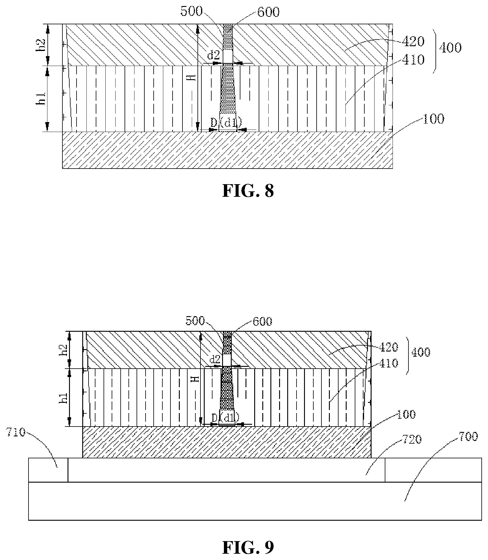Patent US12610802 Figure 4 – Method for forming contact structure, semiconductor structure and memory