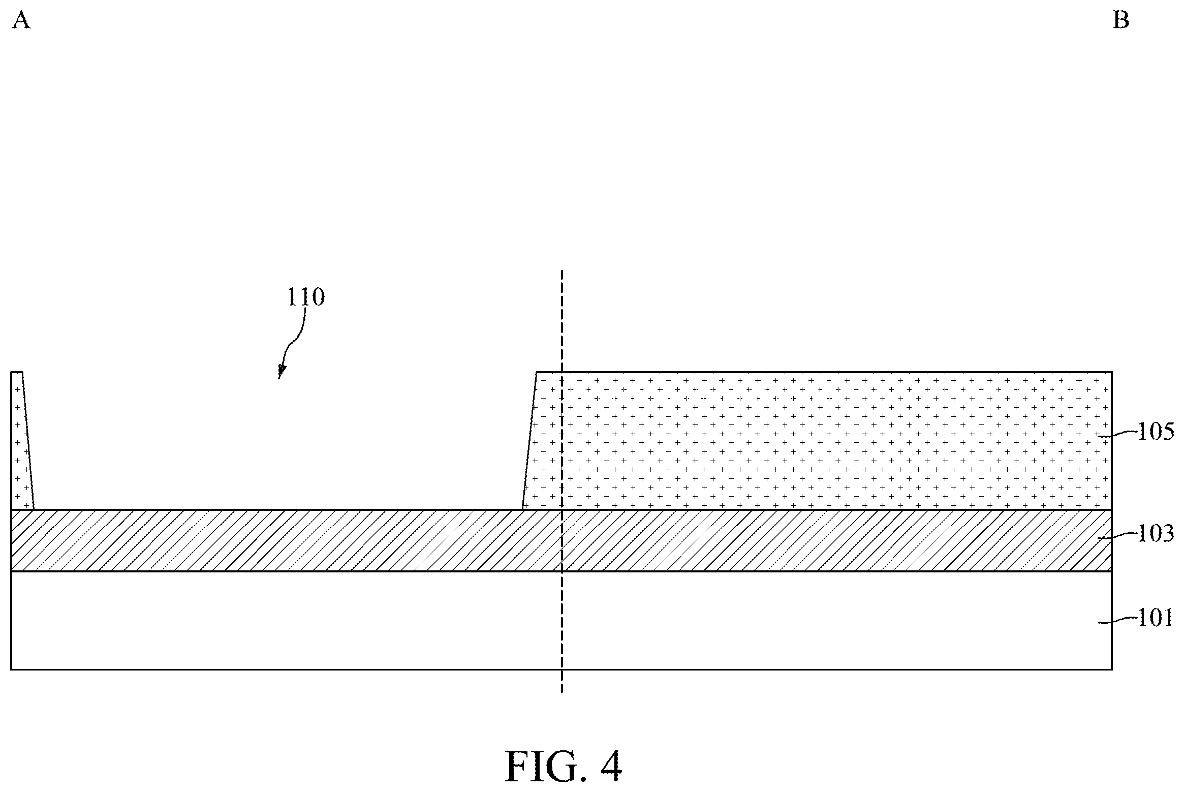 Patent US12610803 Figure 4 – Semiconductor device structure with reduced critical dimension and method for preparing the same