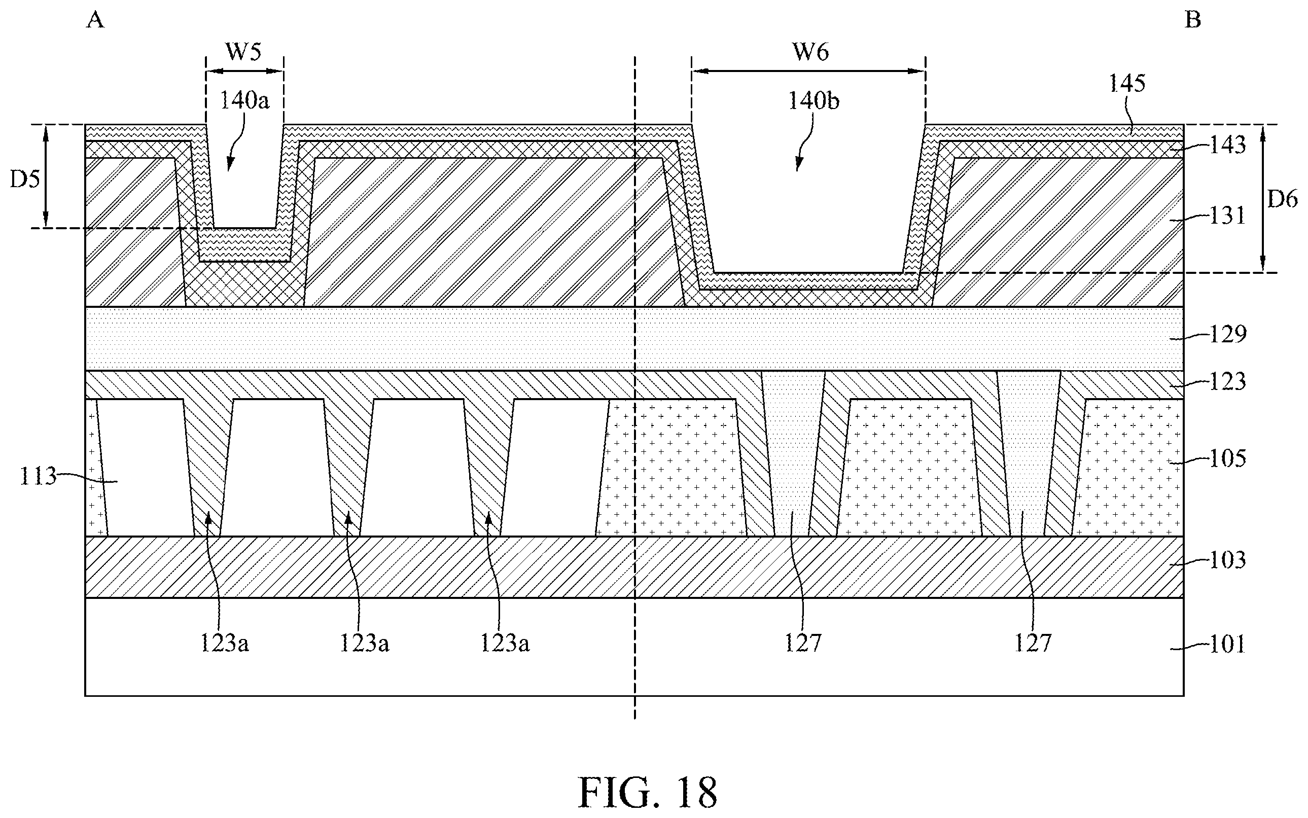 Patent US12610803 Figure 20 – Semiconductor device structure with reduced critical dimension and method for preparing the same