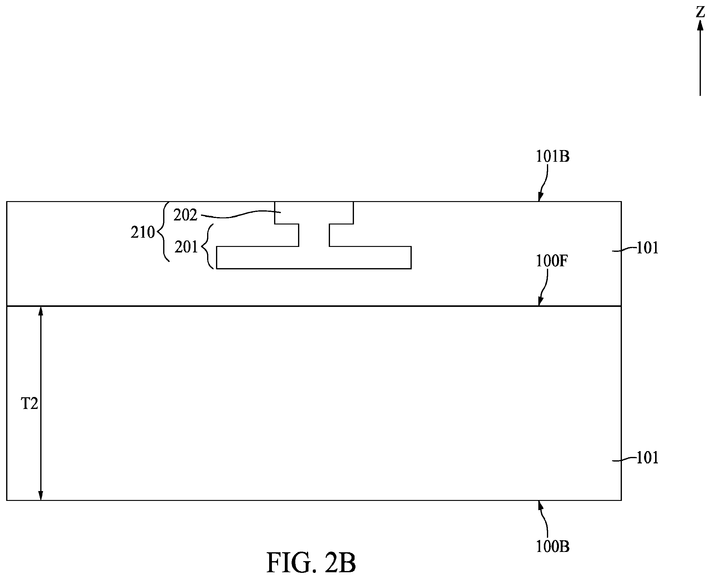 Patent US12610805 Figure 3 – Semiconductor device with polymer liner and method for fabricating the same