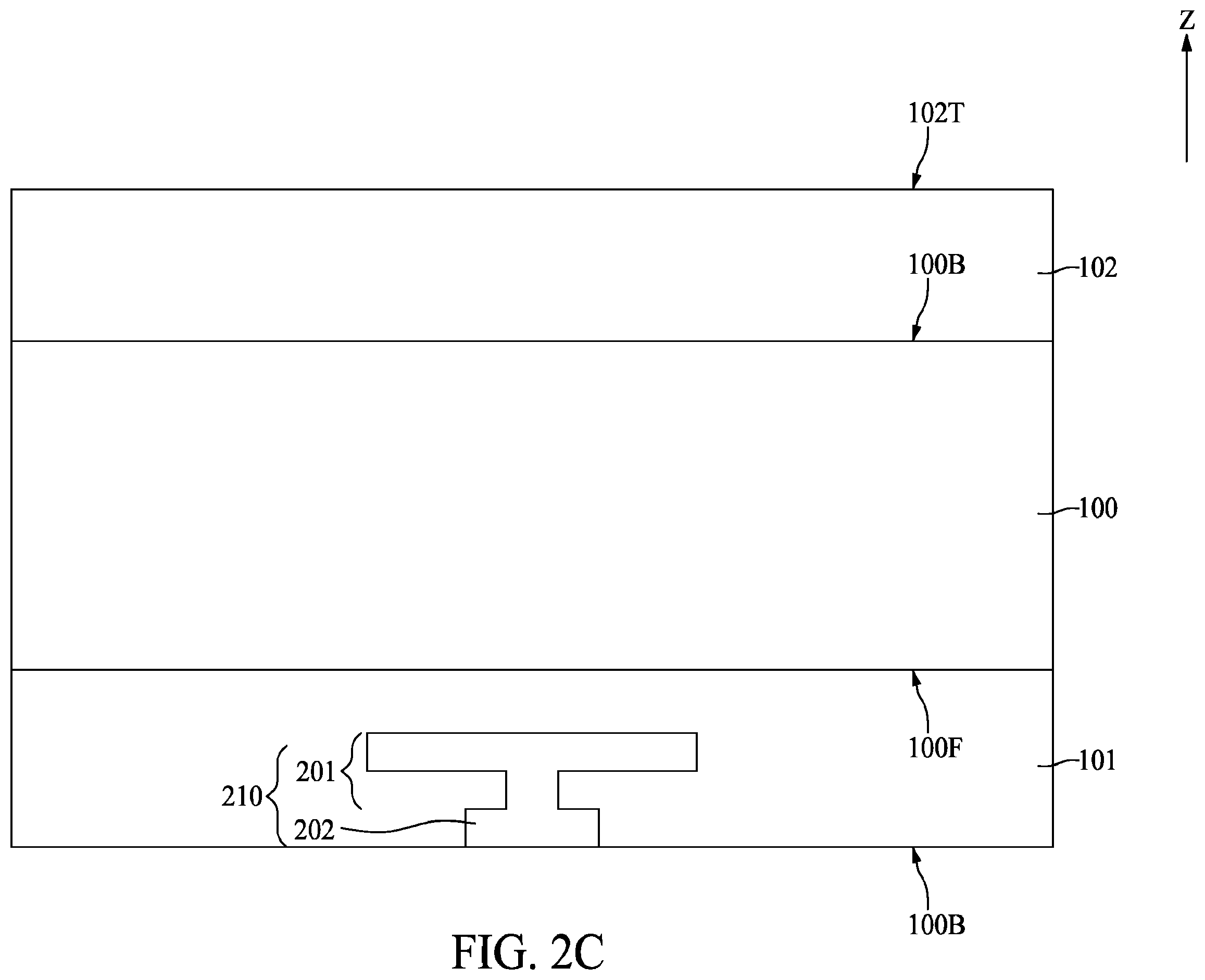 Patent US12610805 Figure 4 – Semiconductor device with polymer liner and method for fabricating the same