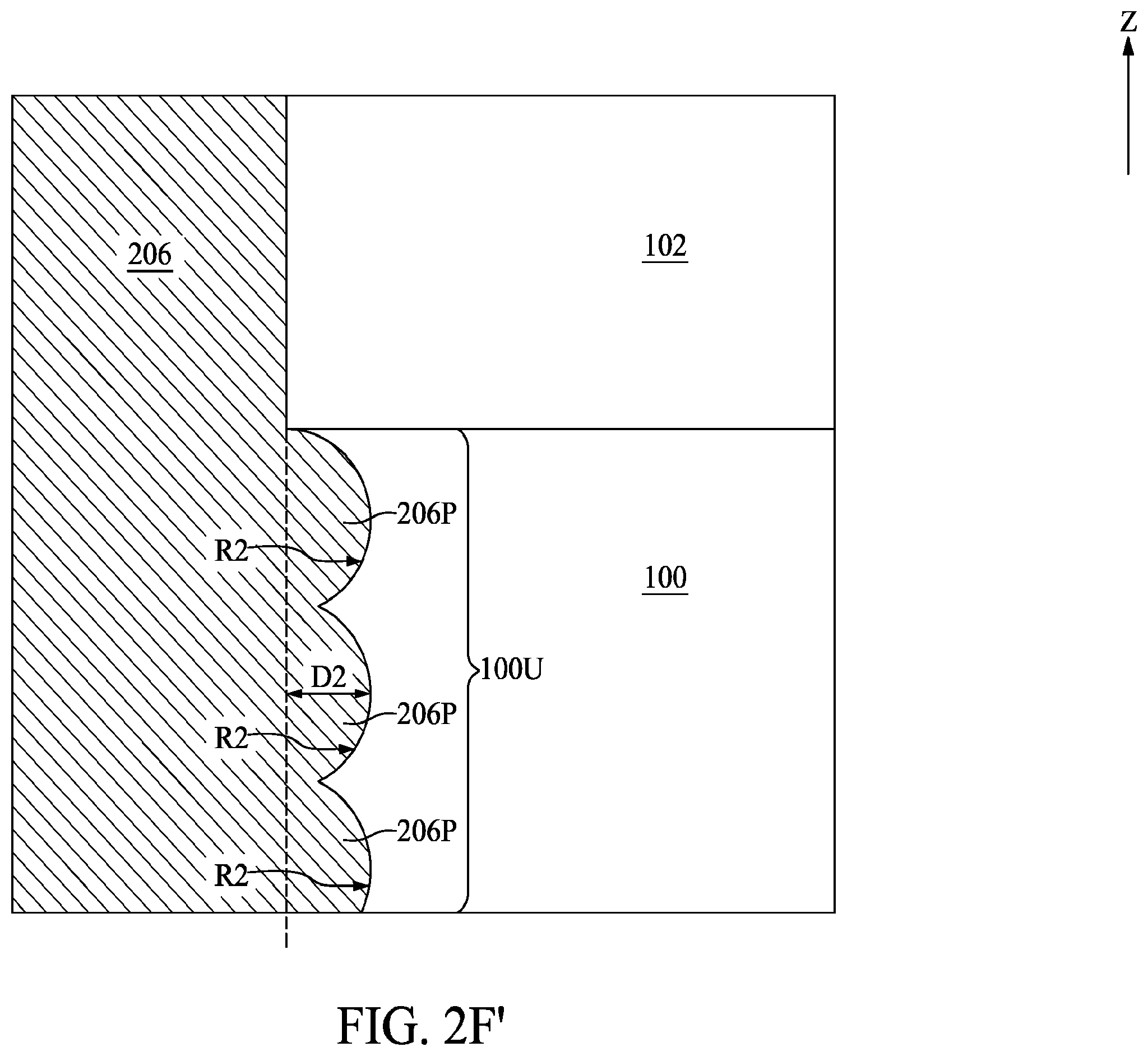 Patent US12610805 Figure 9 – Semiconductor device with polymer liner and method for fabricating the same