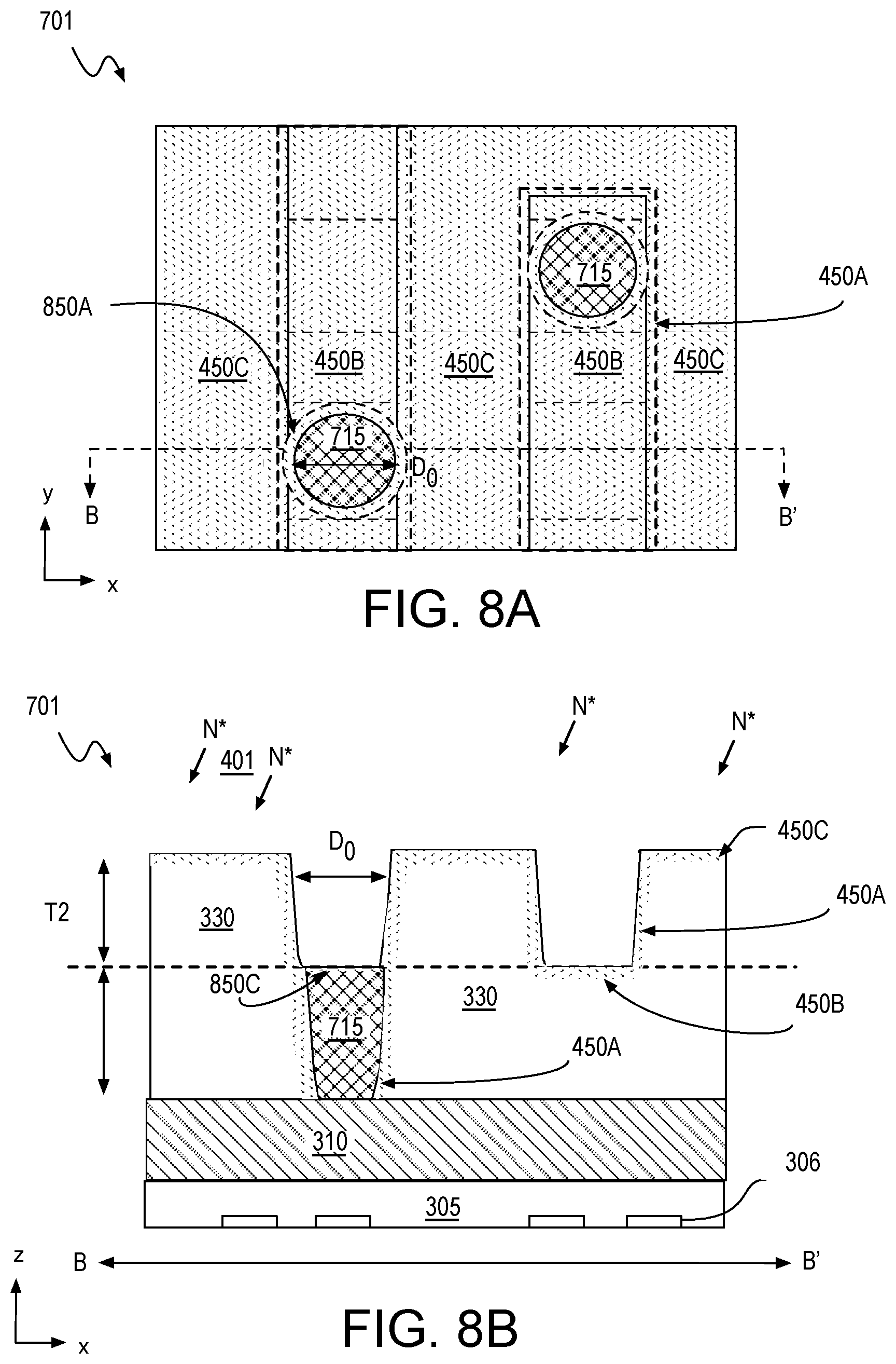 Patent US12610806 Figure 10 – Interconnect structures with nitrogen-rich dielectric material interfaces for low resistance vias in integrated circuits