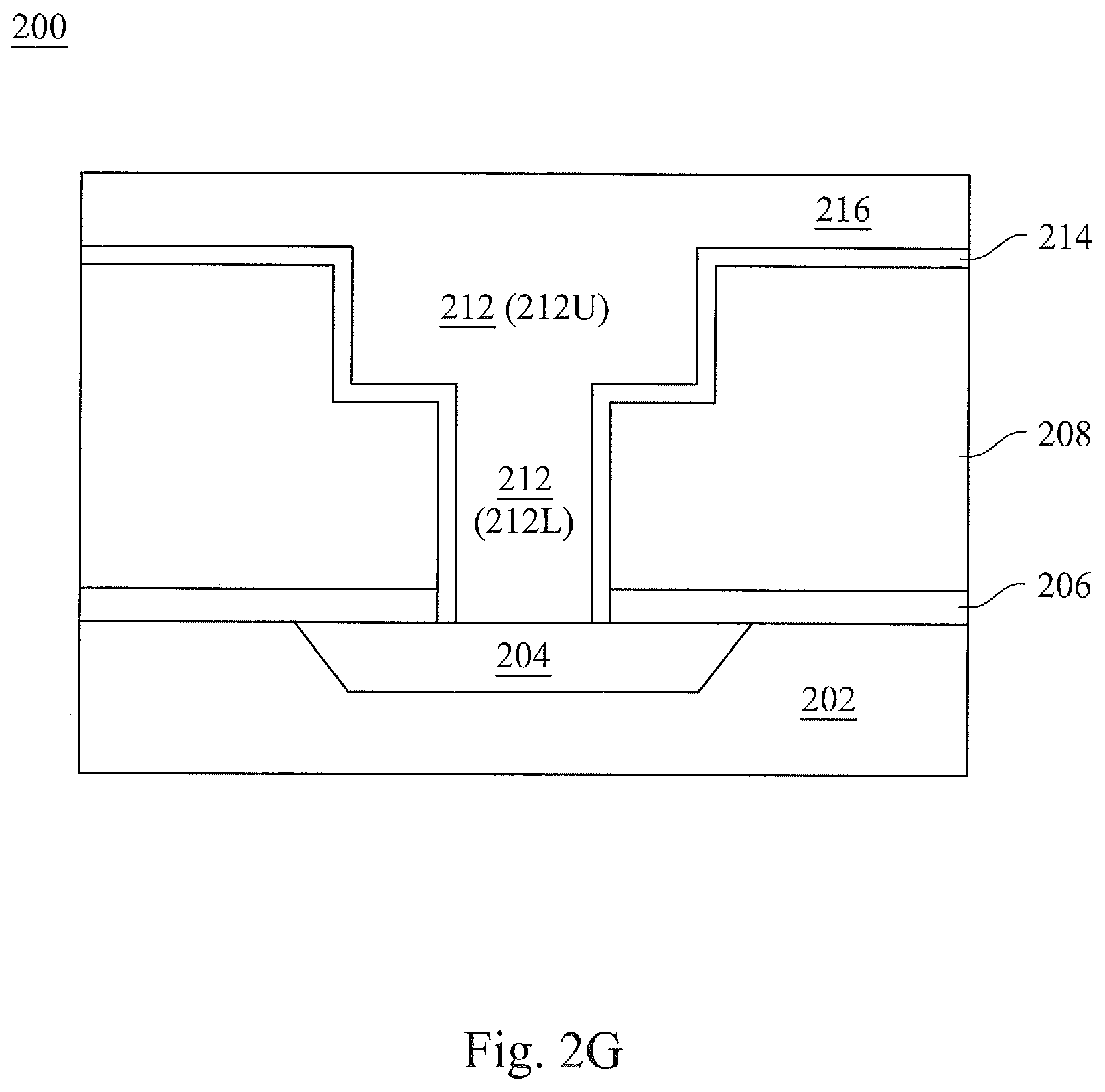 Patent US12610809 Figure 8 – Interconnection structure lined by isolation layer