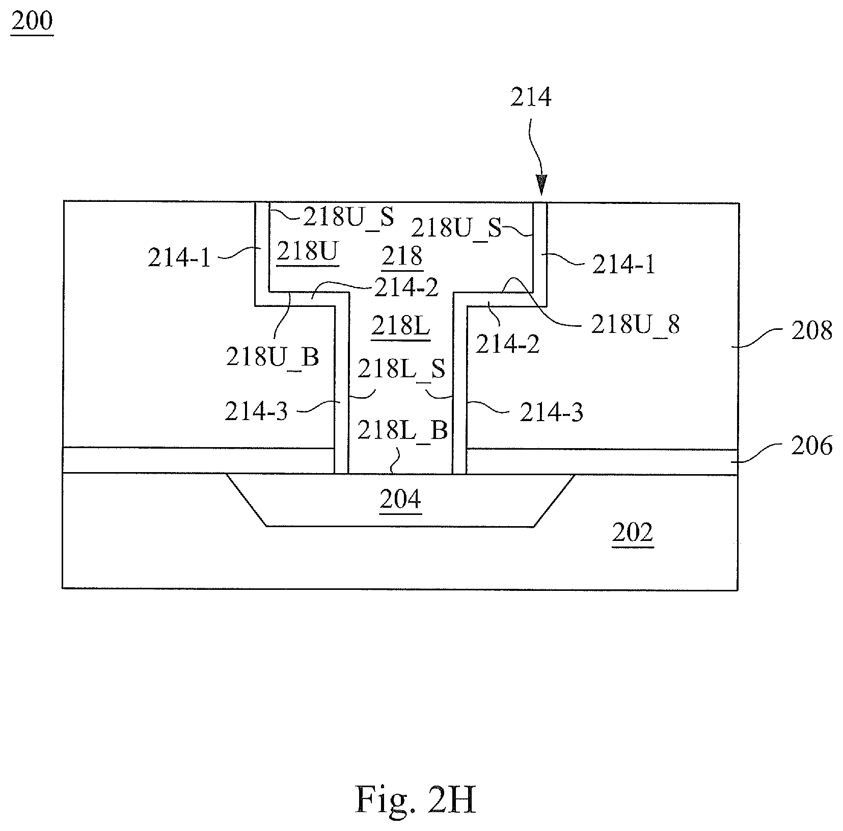 Patent US12610809 Figure 9 – Interconnection structure lined by isolation layer