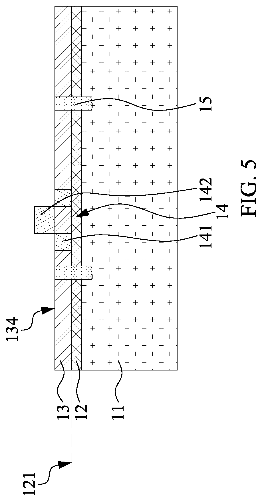 Patent US12610810 Figure 5 – Semiconductor structure and method of manufacturing the same