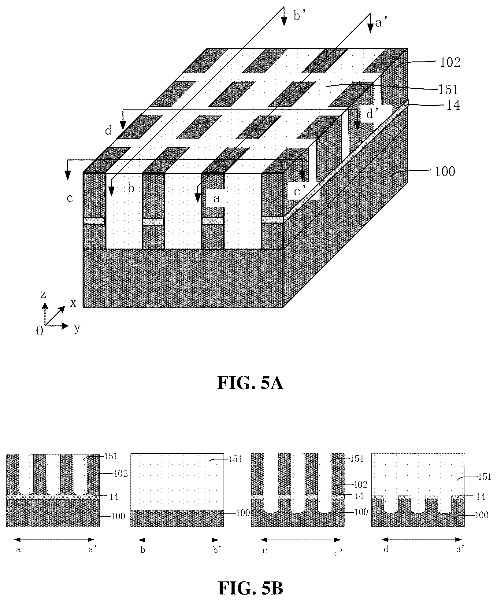 Patent US12610811 Figure 5 – Semiconductor structure, test structure, manufacturing method and test method